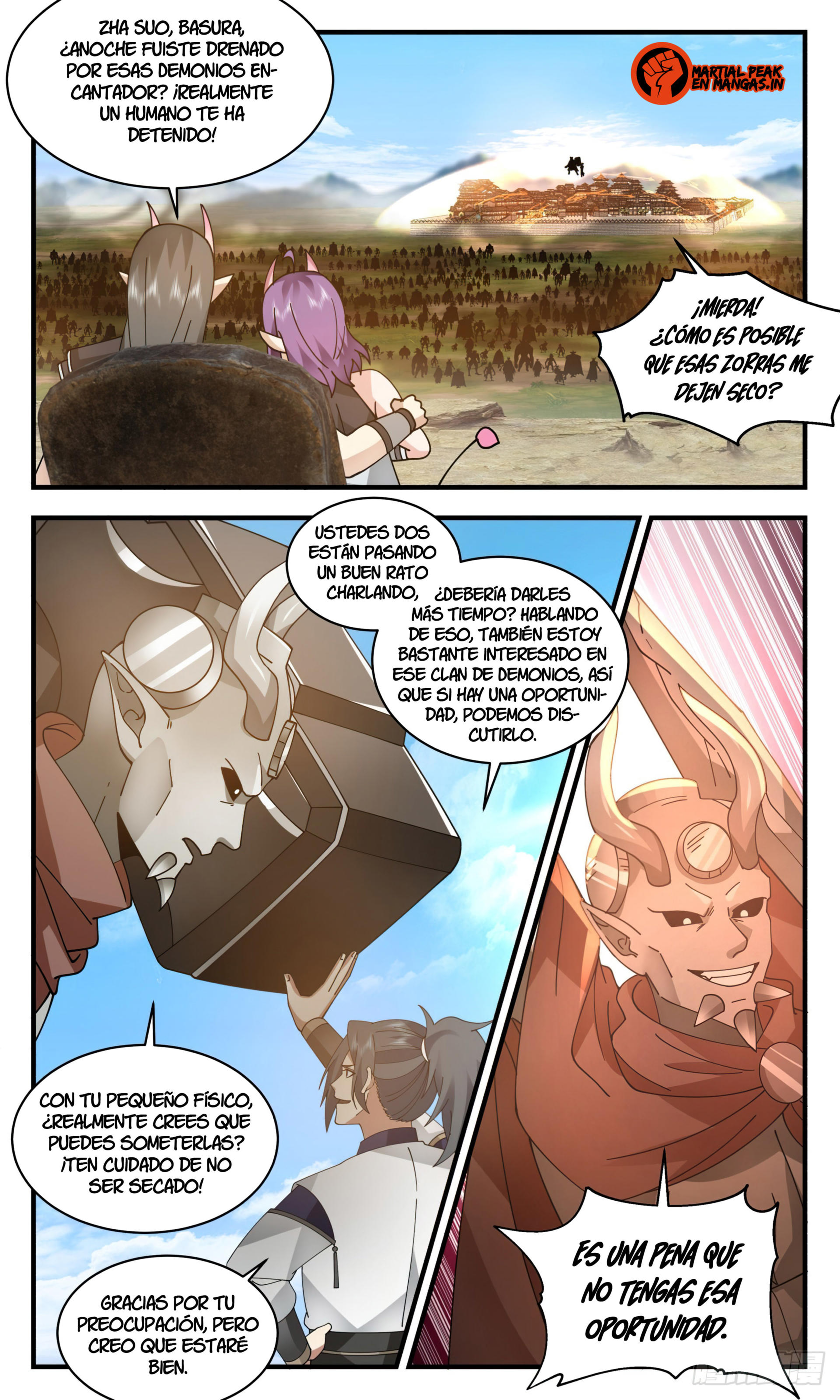 Martial Peak Capítulo 2341 - Página 3 en español