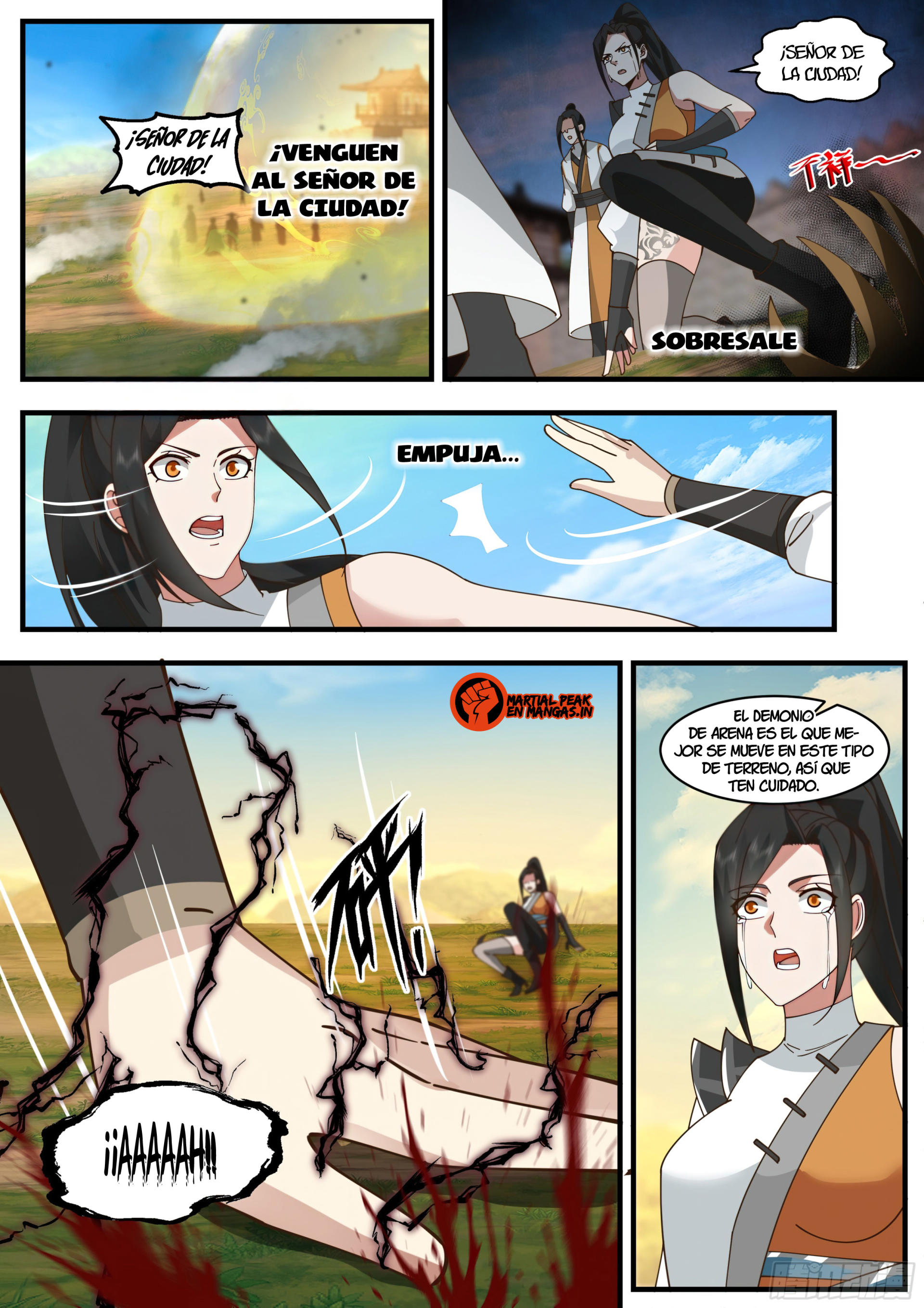 Martial Peak Capítulo 2342 - Página 10 en español