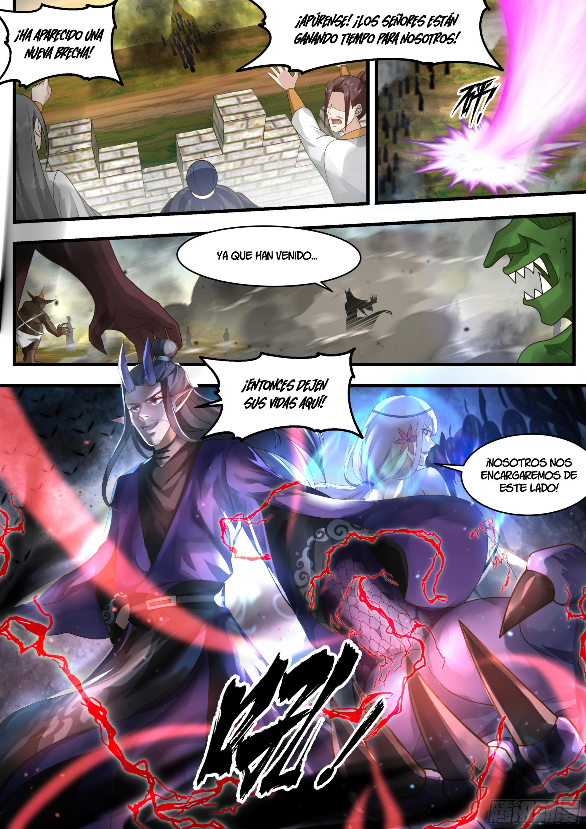 Martial Peak Capítulo 2342 - Página 3 en español
