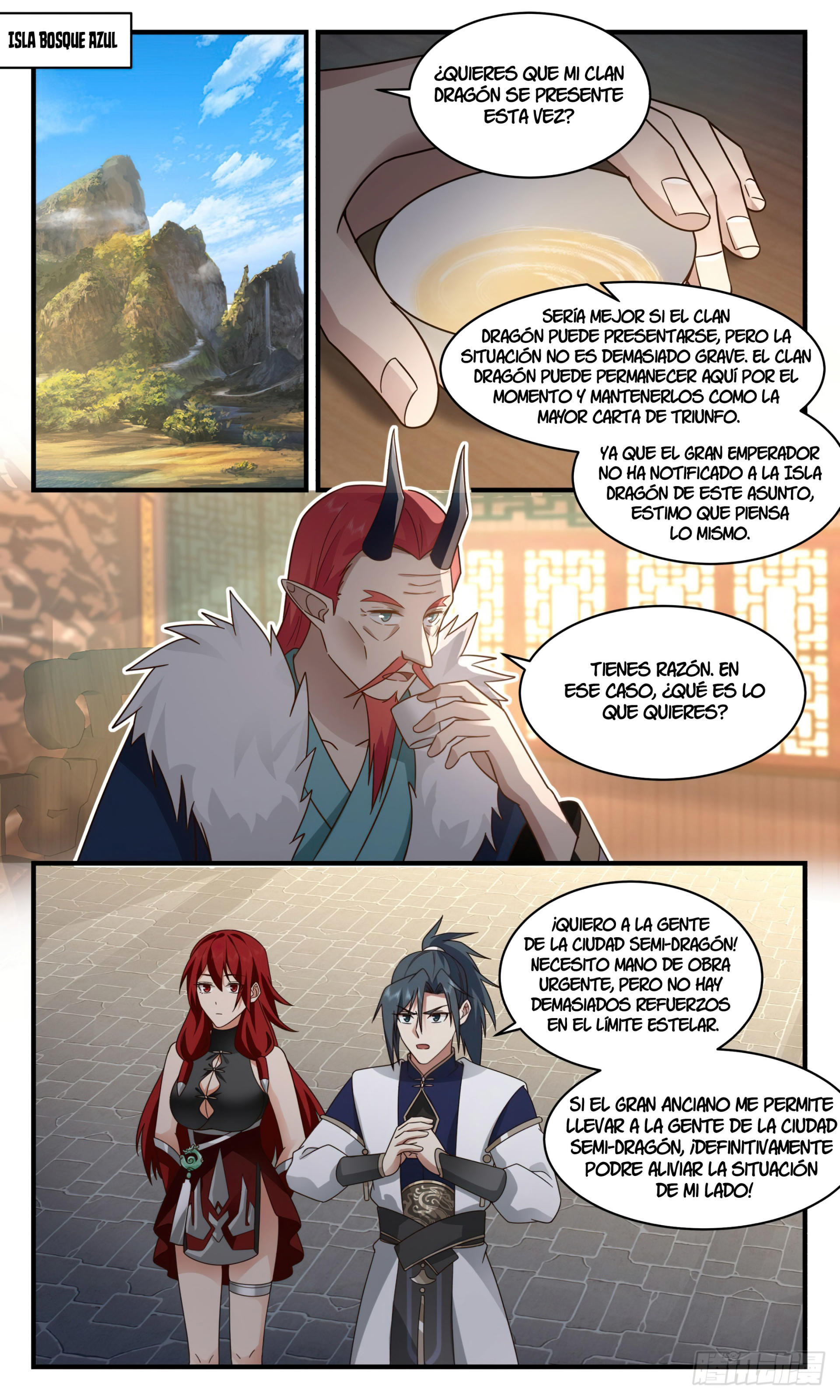 Martial Peak Capítulo 2344 - Página 10 en español
