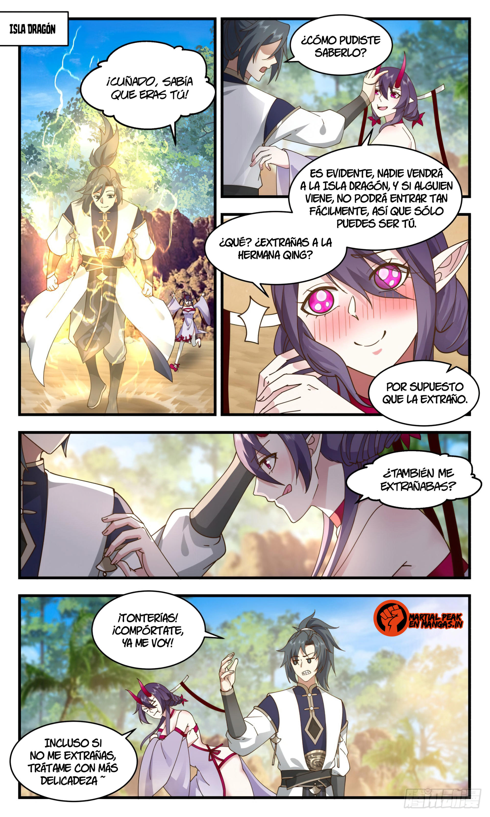 Martial Peak Capítulo 2344 - Página 8 en español