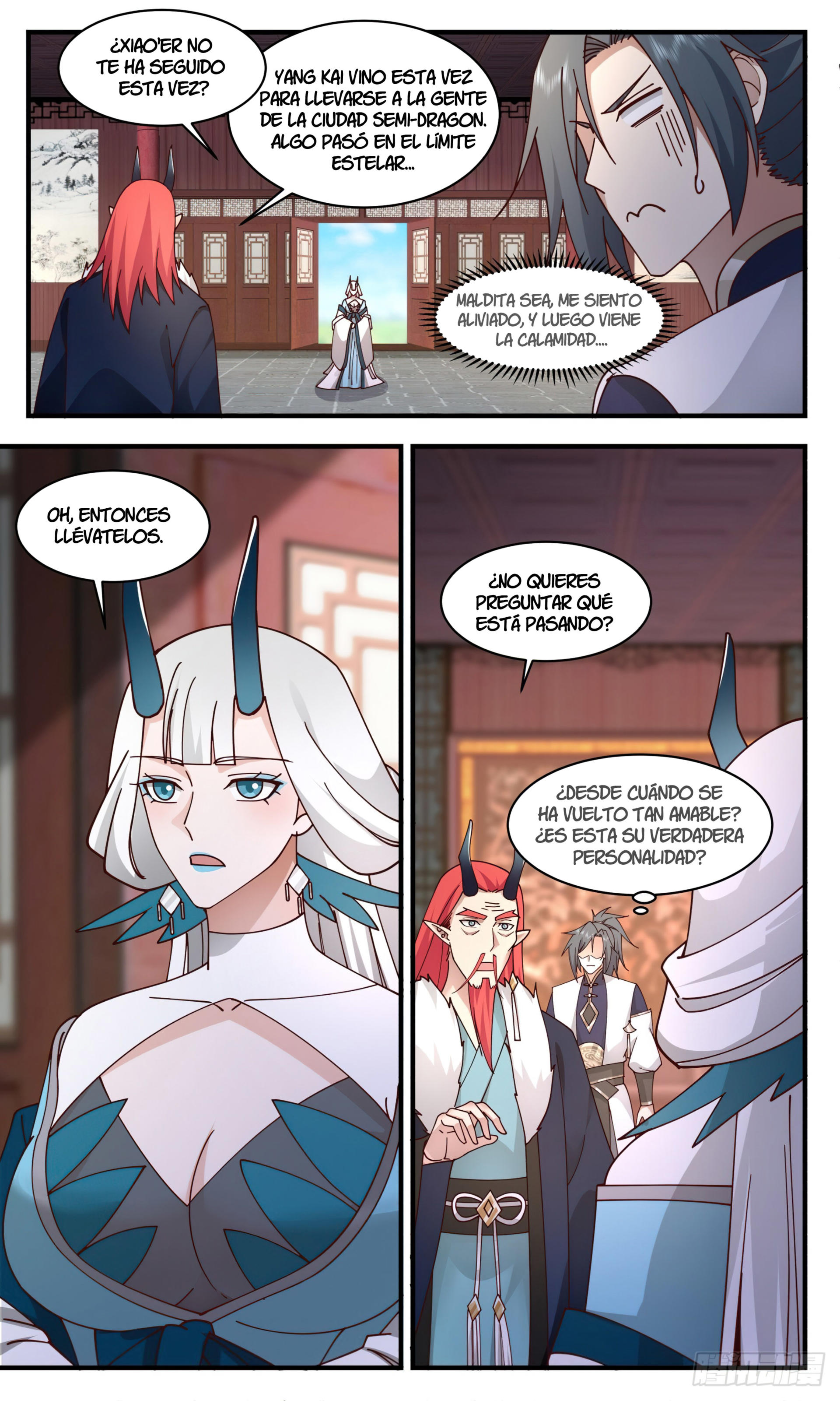 Martial Peak Capítulo 2345 - Página 4 en español