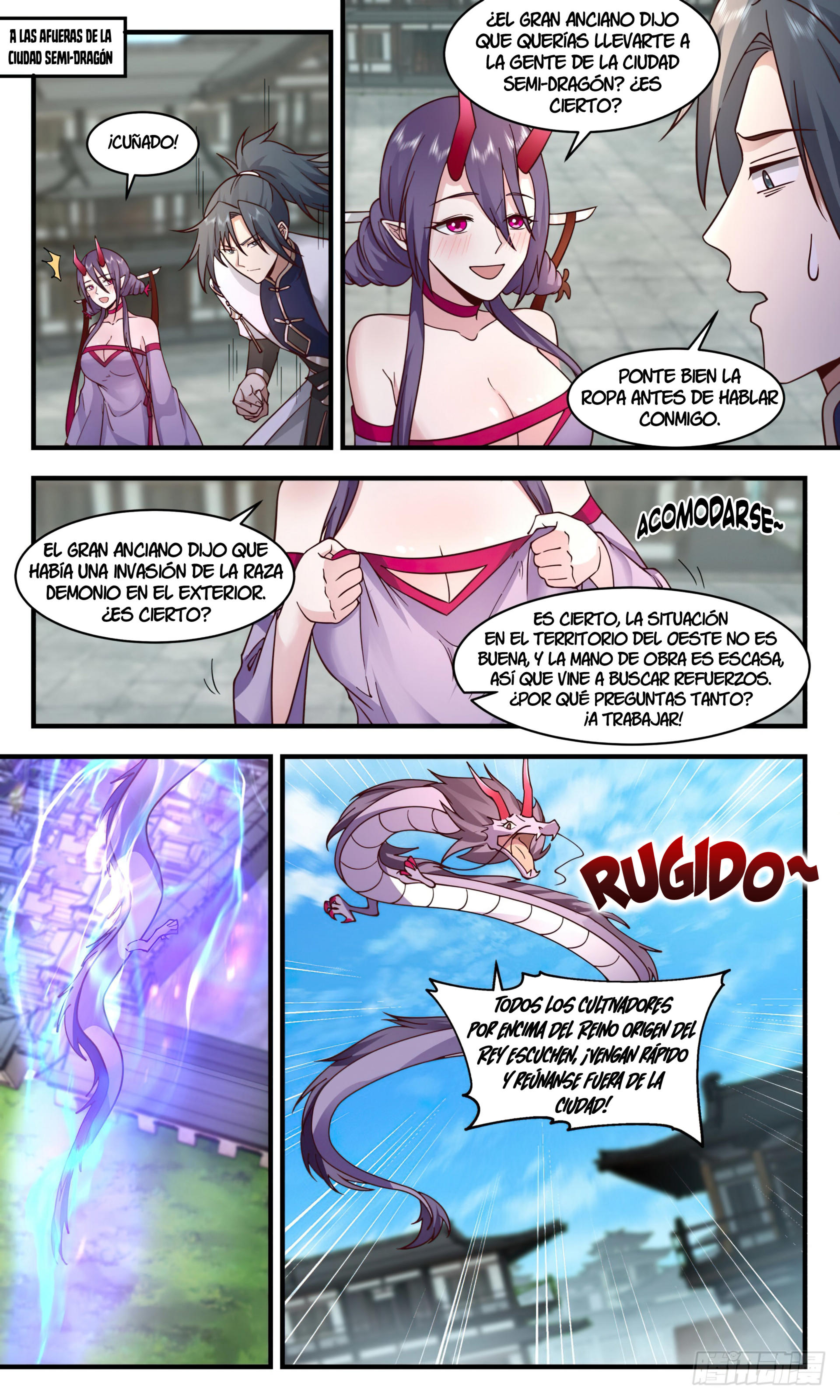 Martial Peak Capítulo 2345 - Página 7 en español