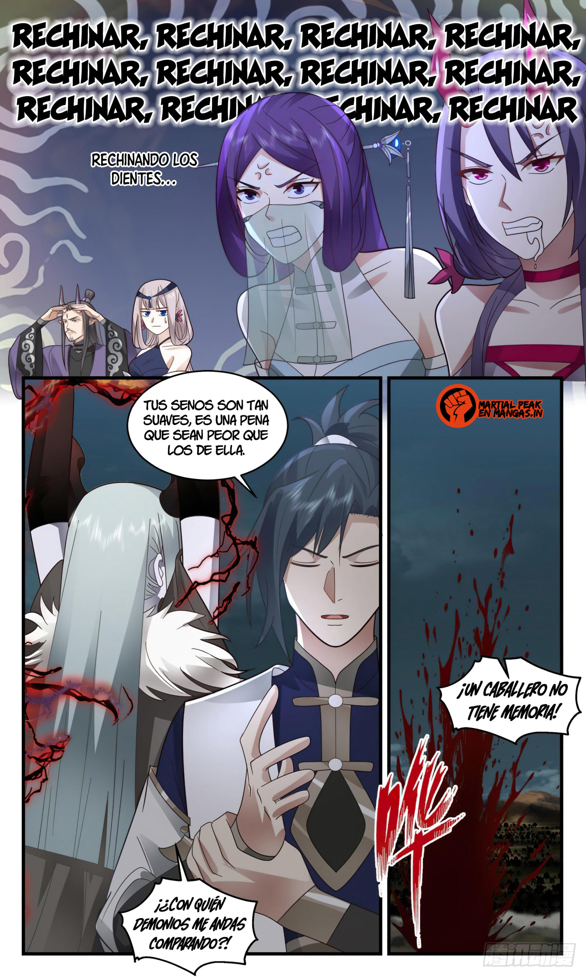Martial Peak Capítulo 2346 - Página 12 en español