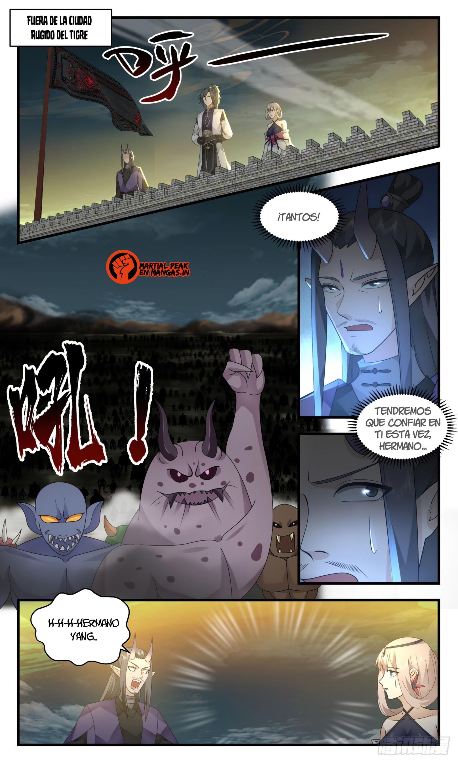 Martial Peak Capítulo 2346 - Página 5 en español