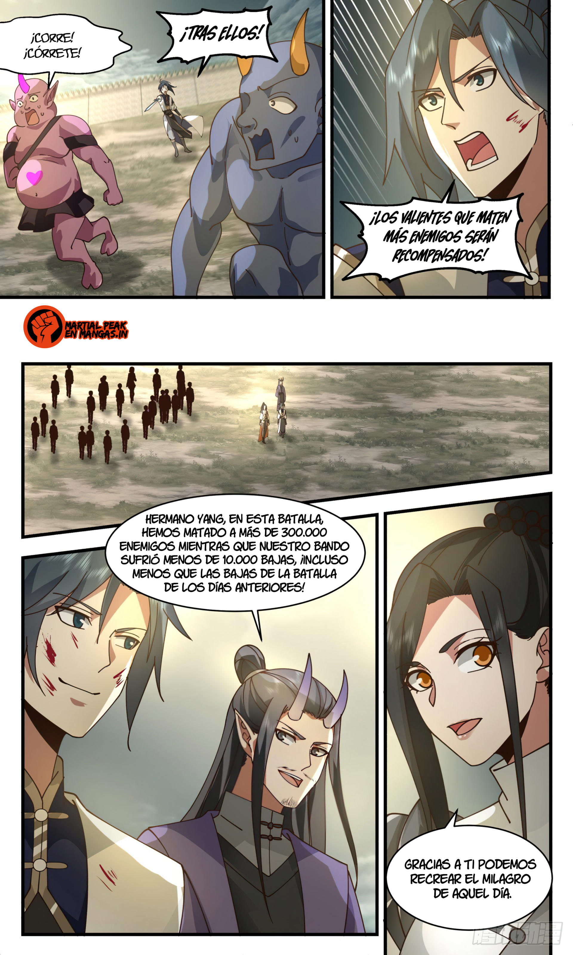 Martial Peak Capítulo 2347 - Página 10 en español