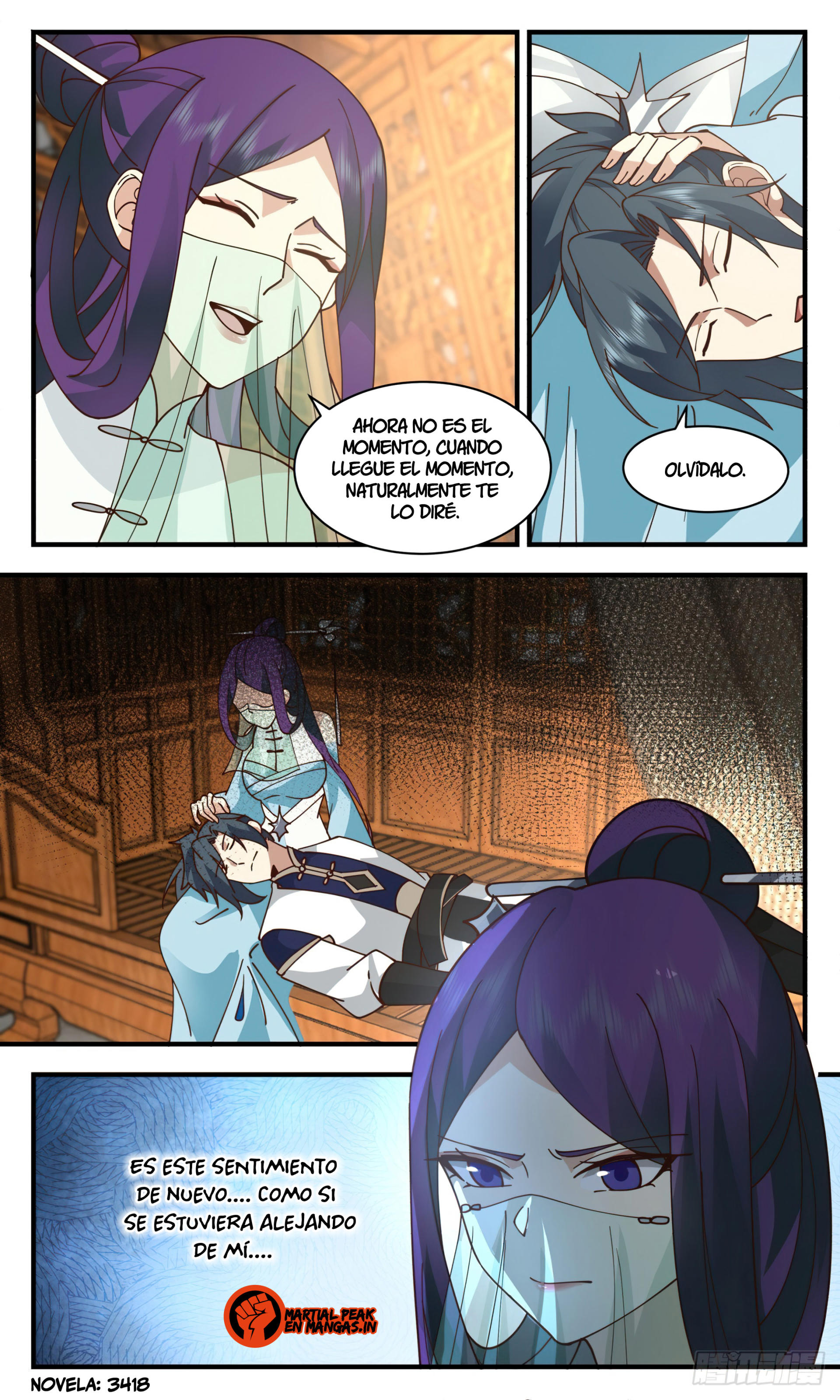 Martial Peak Capítulo 2347 - Página 13 en español