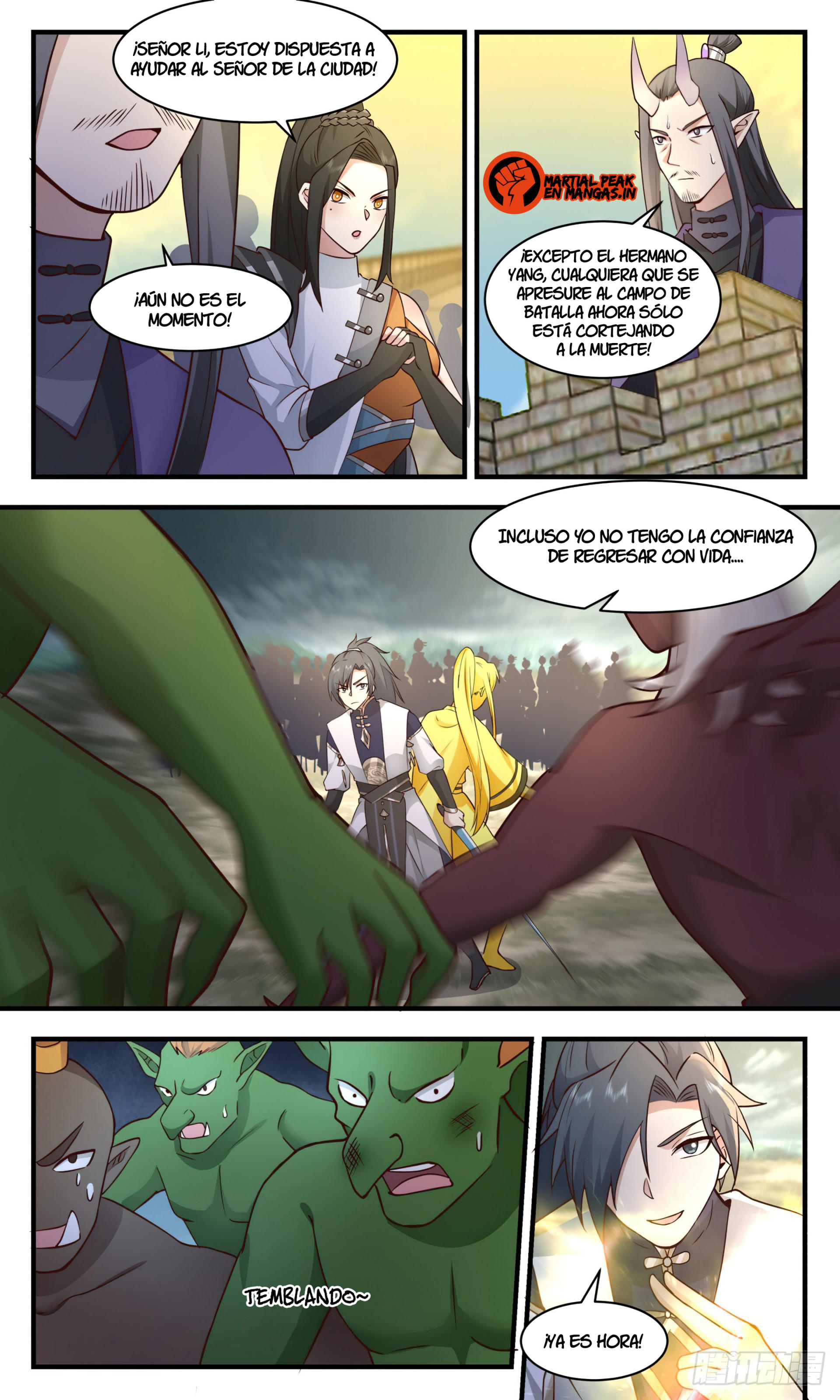 Martial Peak Capítulo 2347 - Página 4 en español