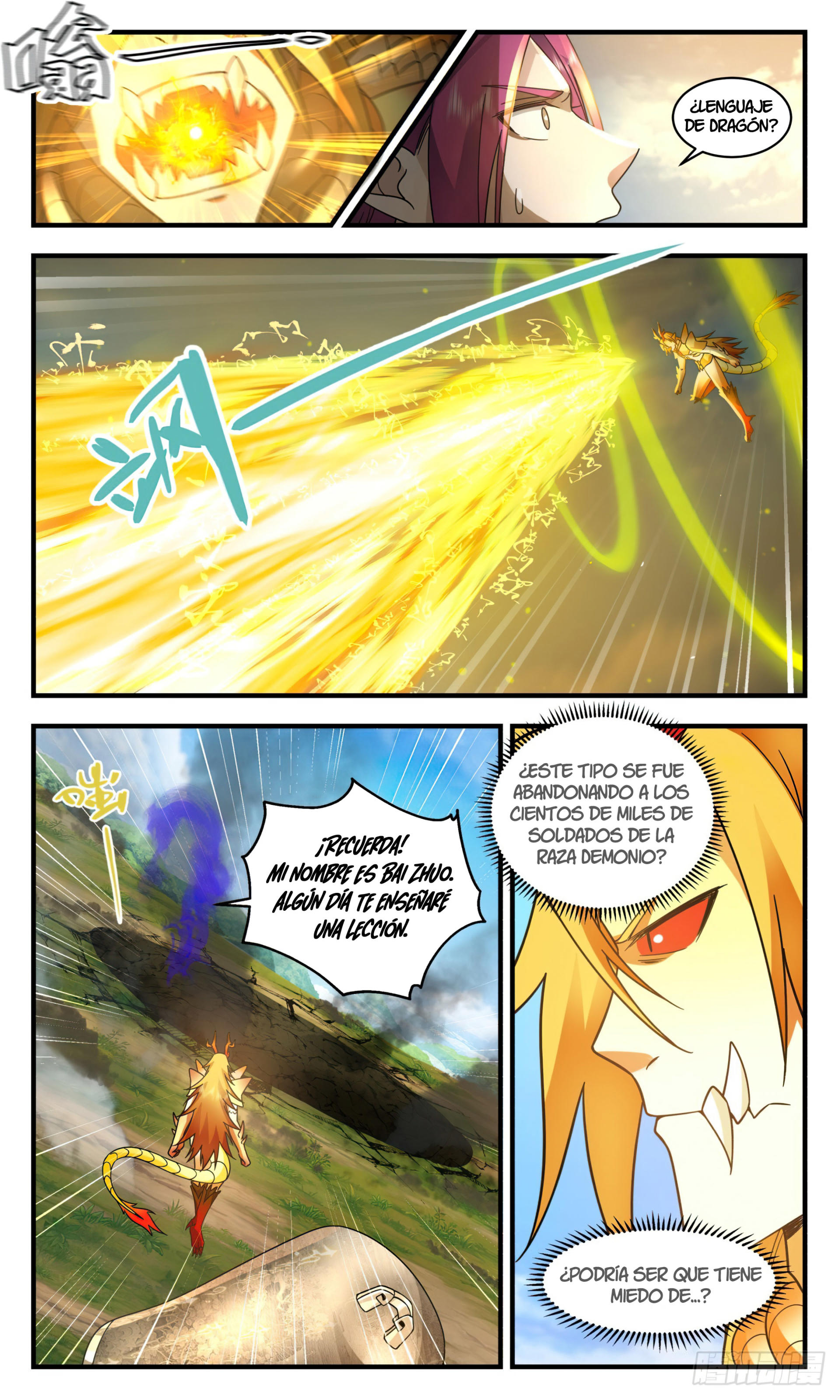 Martial Peak Capítulo 2349 - Página 5 en español