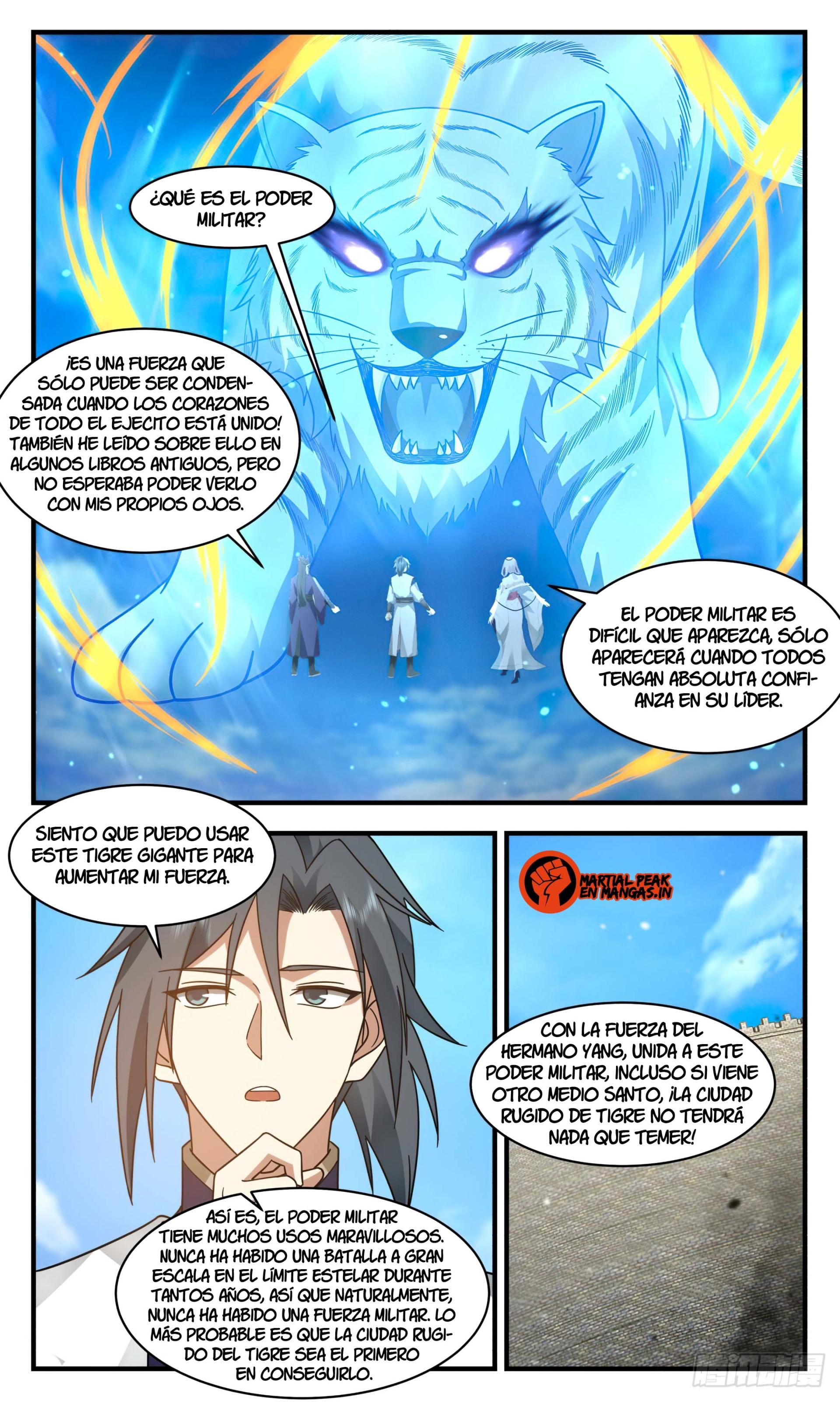 Martial Peak Capítulo 2349 - Página 8 en español
