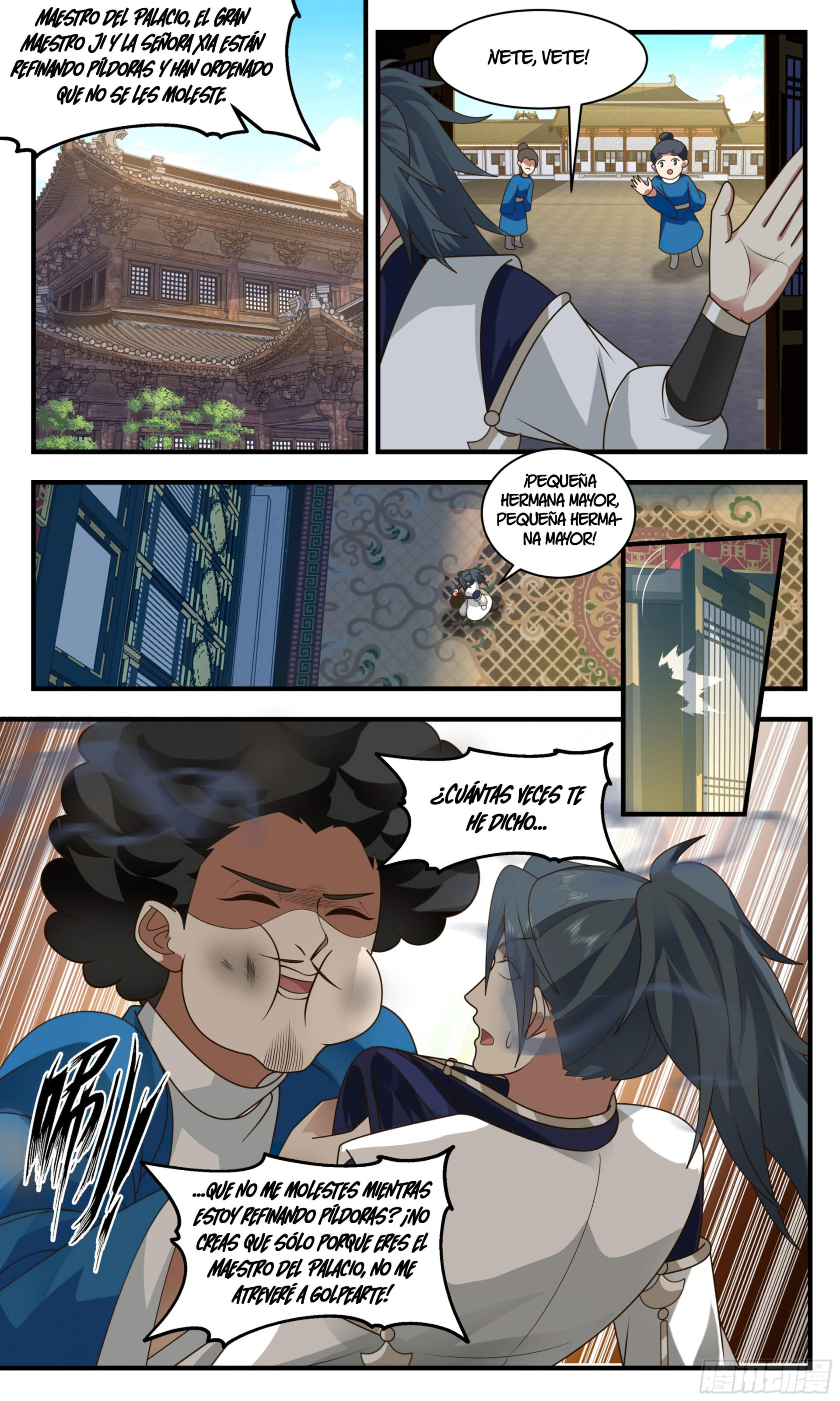 Martial Peak Capítulo 2351 - Página 4 en español