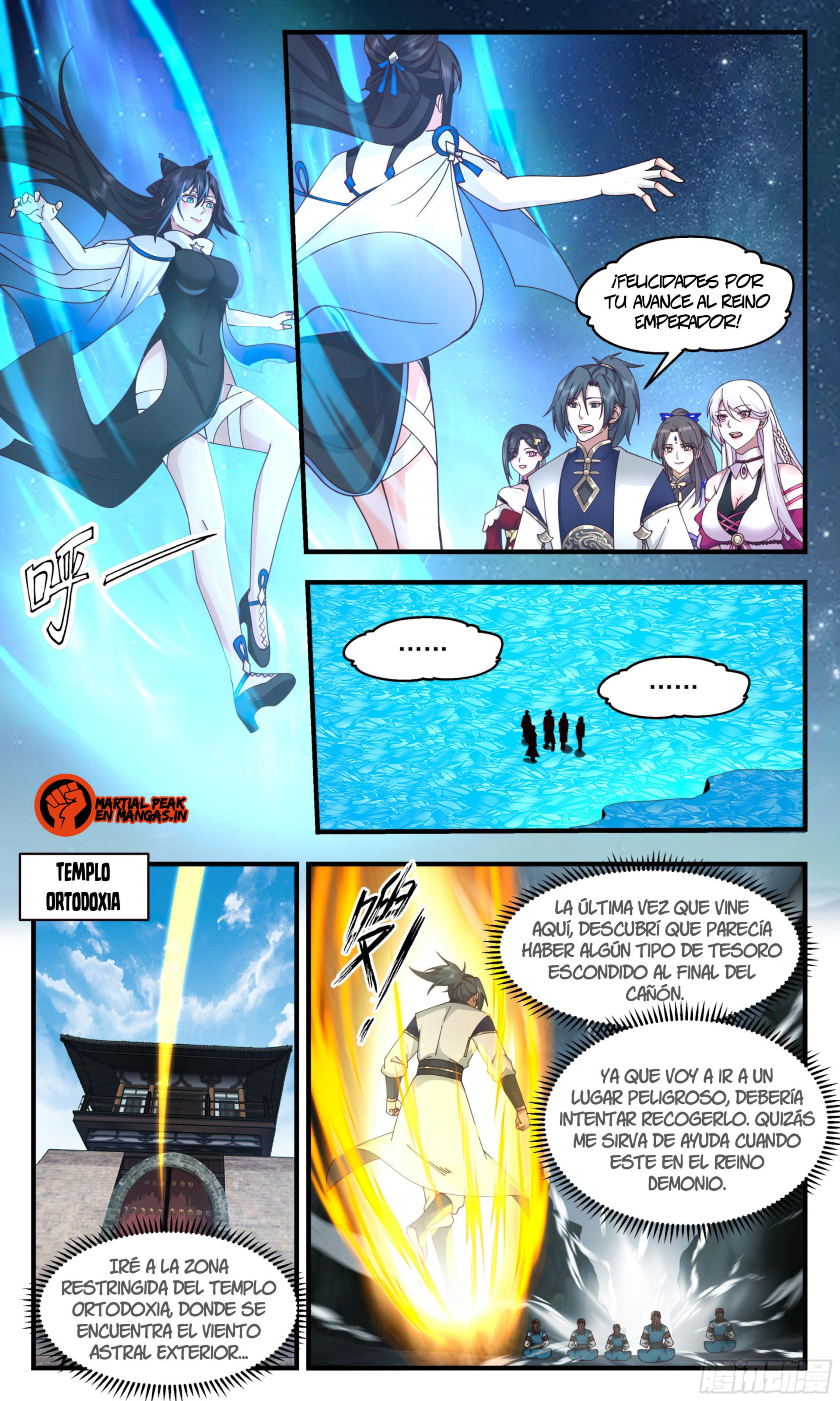 Martial Peak Capítulo 2352 - Página 6 en español