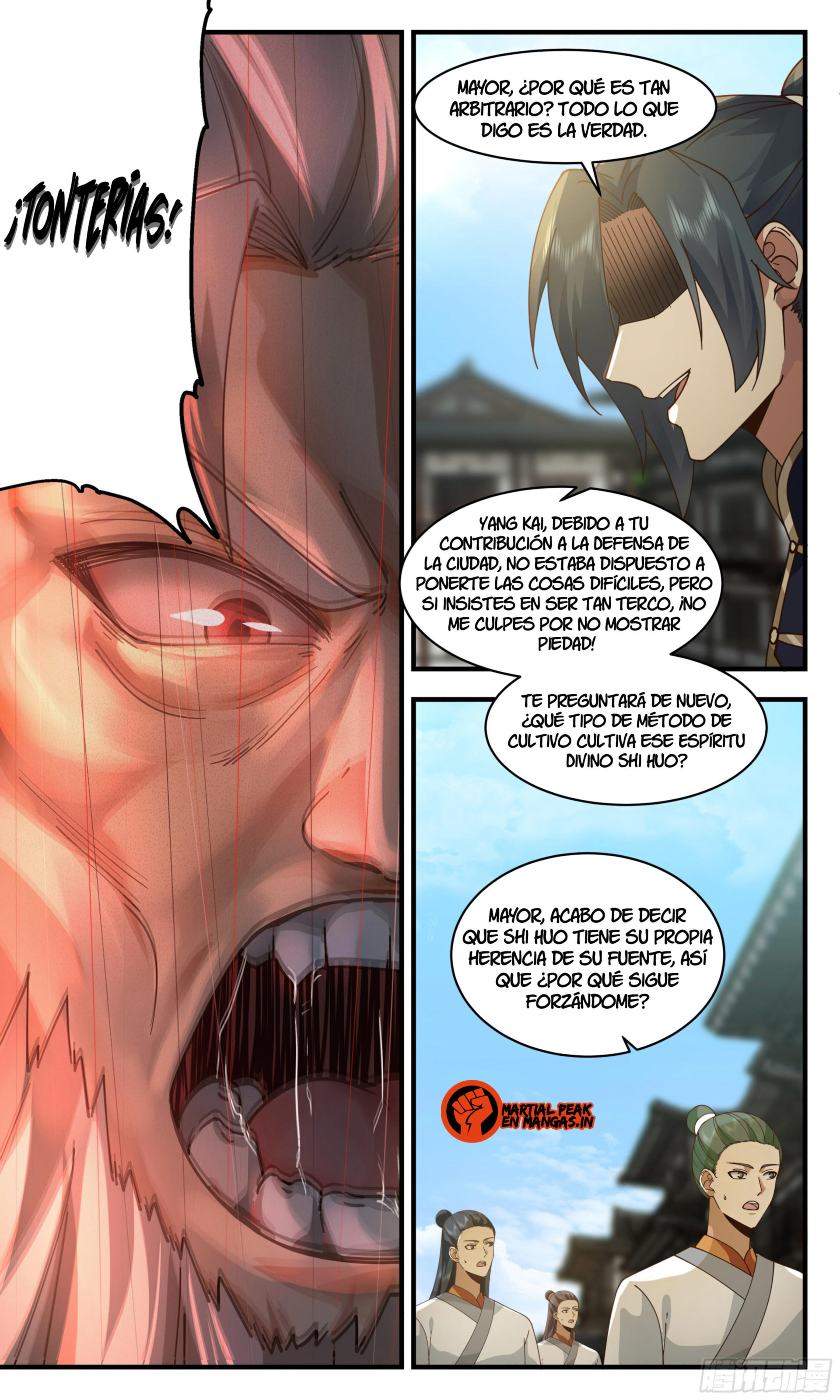 Martial Peak Capítulo 2353 - Página 12 en español