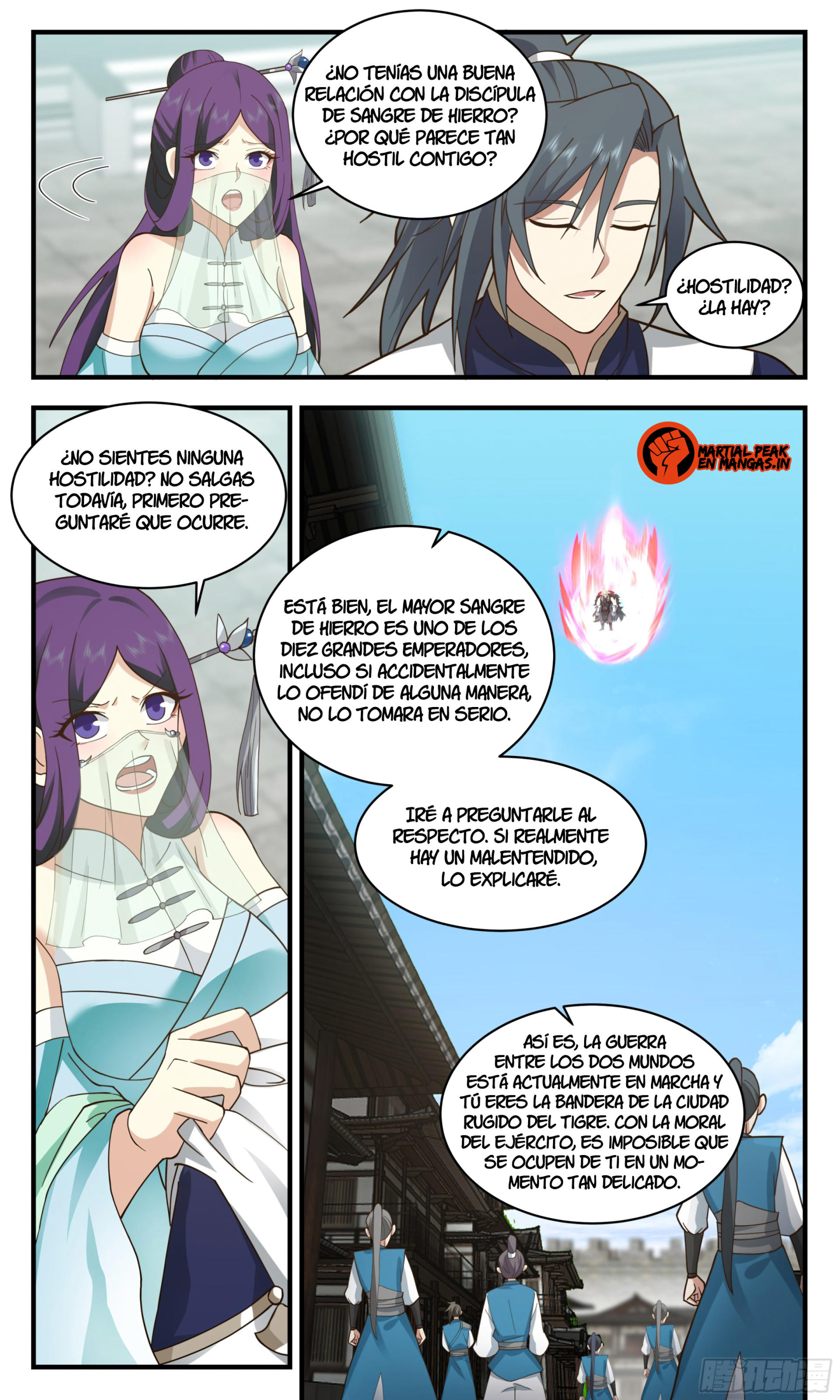 Martial Peak Capítulo 2353 - Página 7 en español