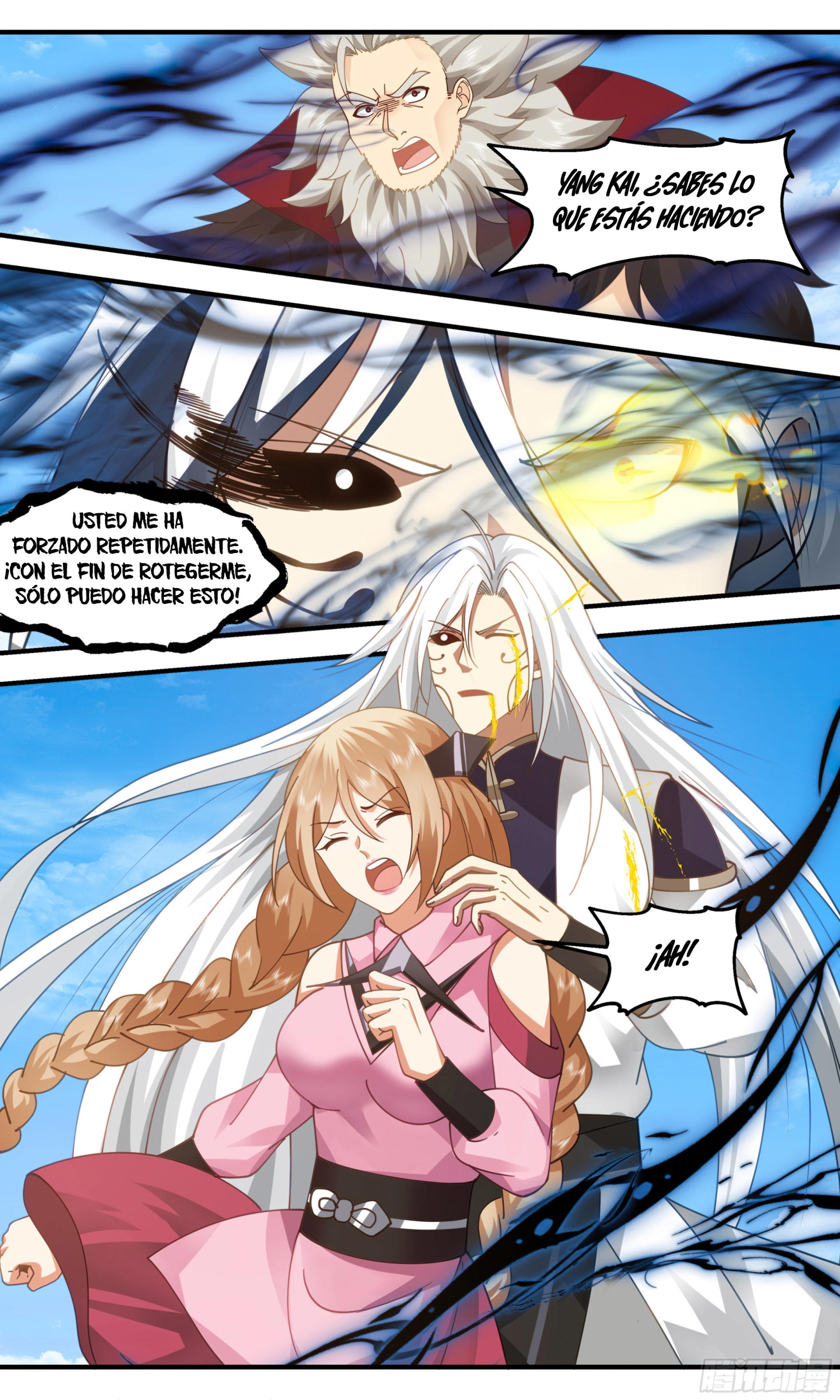 Martial Peak Capítulo 2355 - Página 12 en español