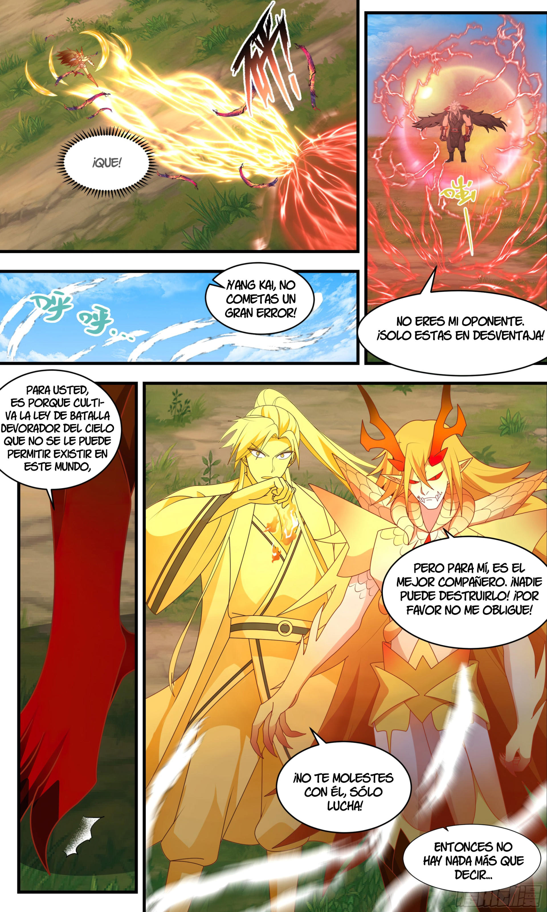 Martial Peak Capítulo 2355 - Página 3 en español