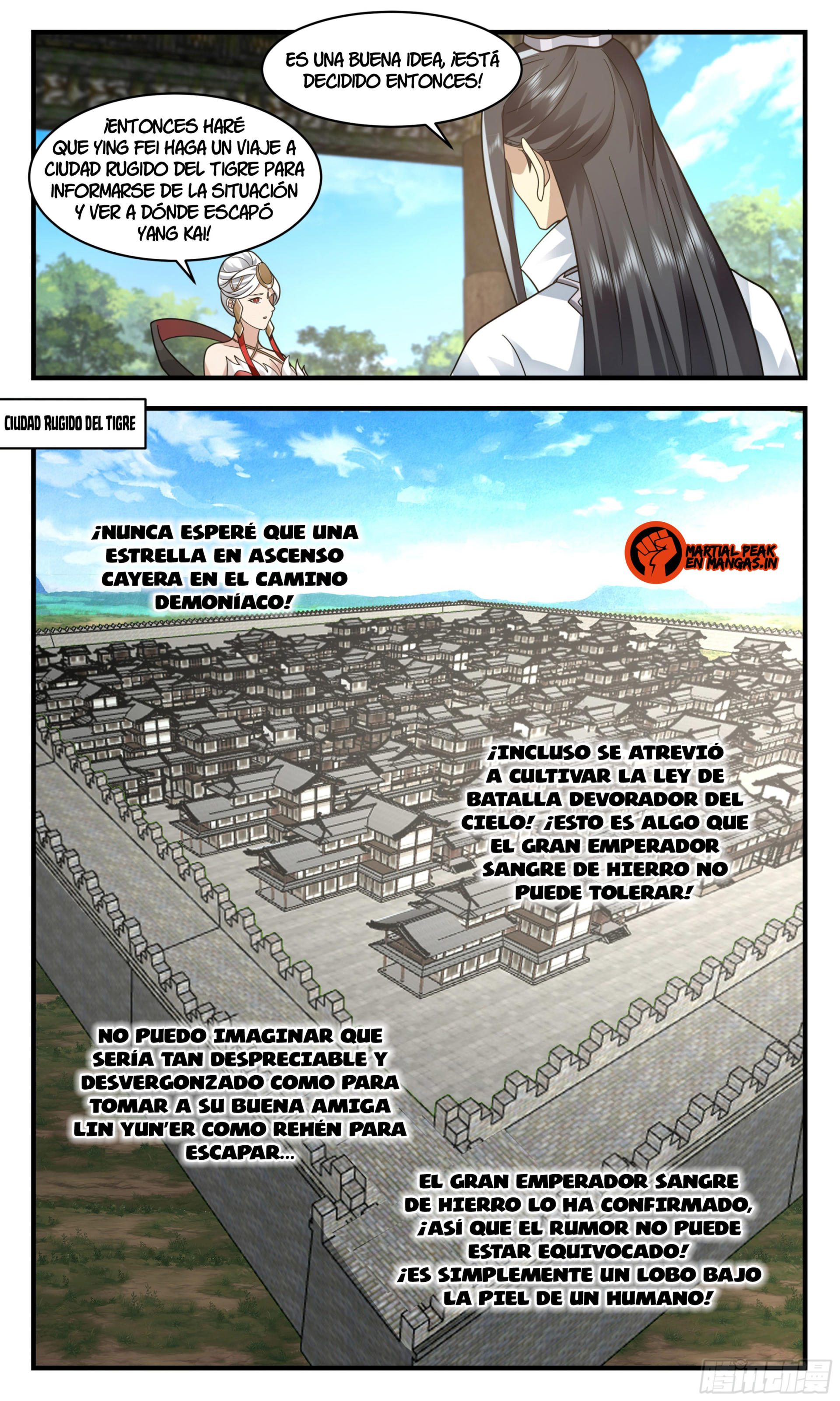 Martial Peak Capítulo 2357 - Página 8 en español