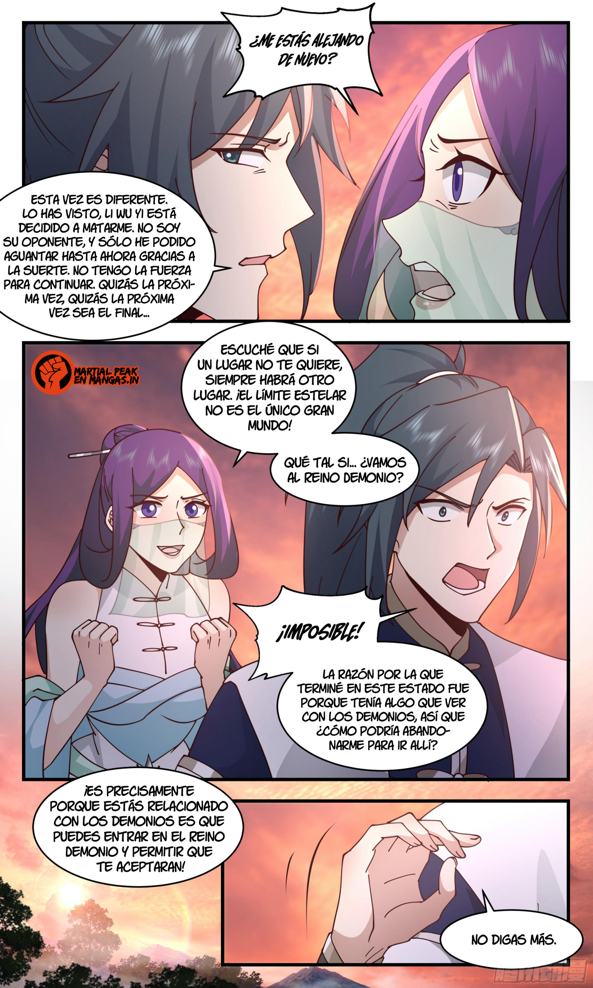 Martial Peak Capítulo 2361 - Página 8 en español