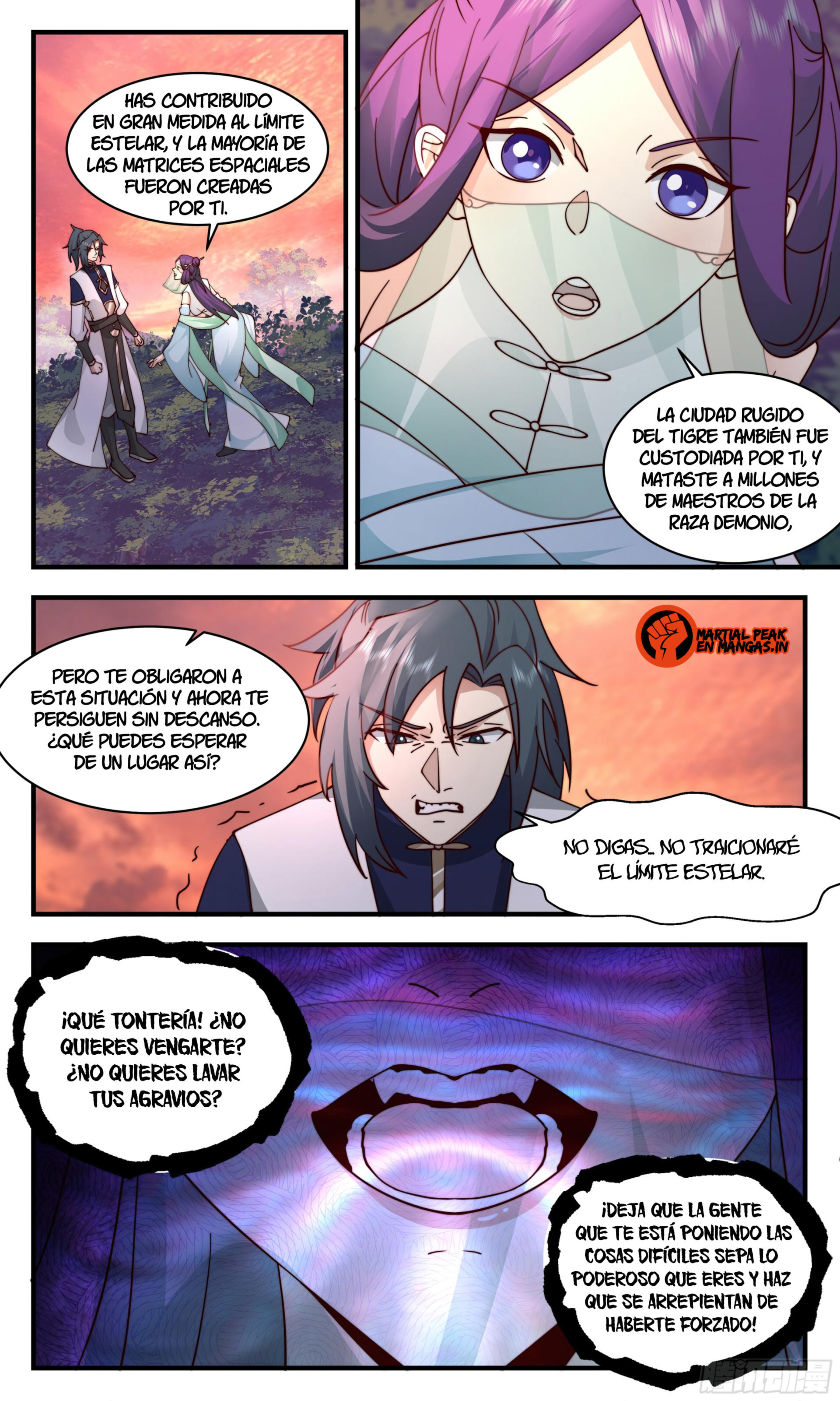 Martial Peak Capítulo 2361 - Página 9 en español