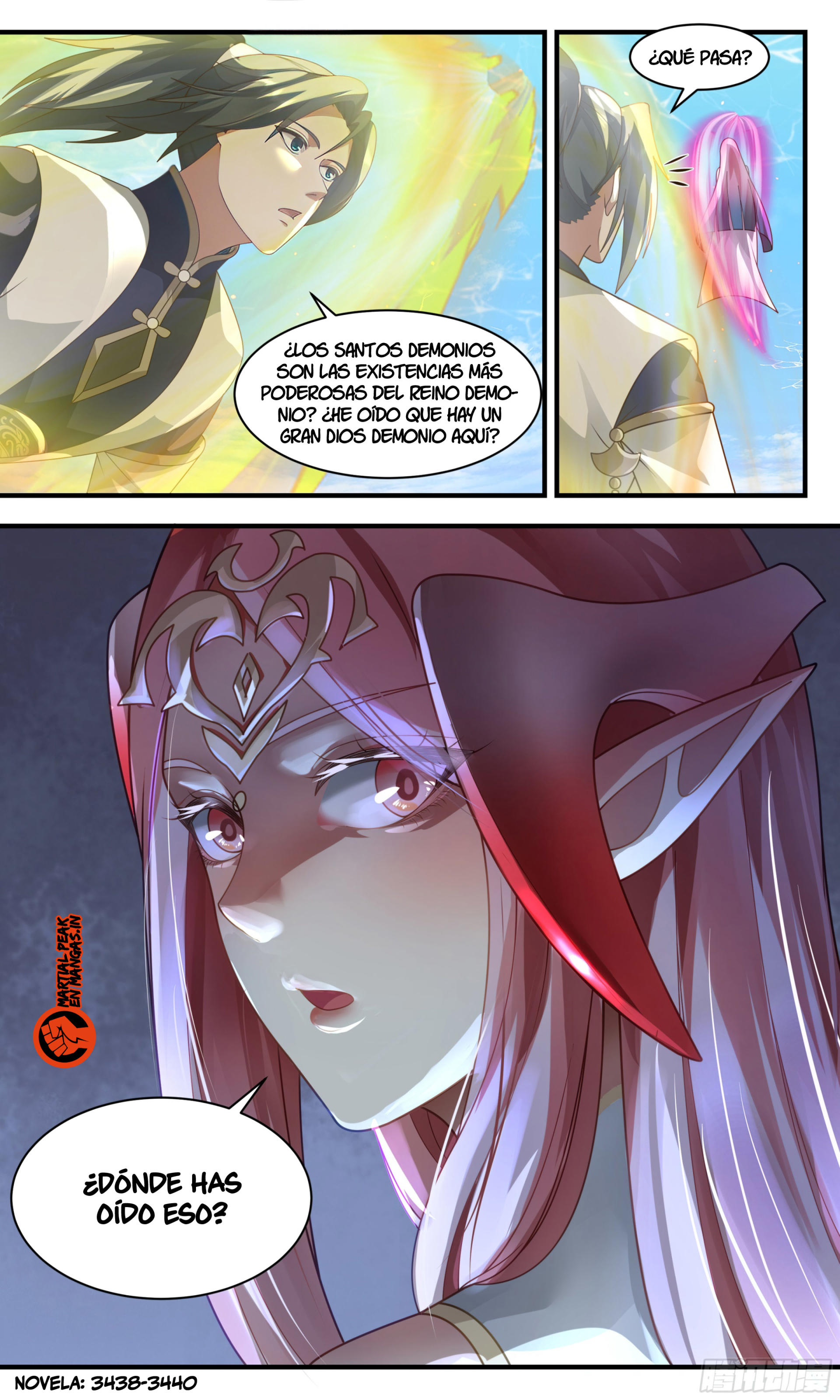 Martial Peak Capítulo 2363 - Página 13 en español