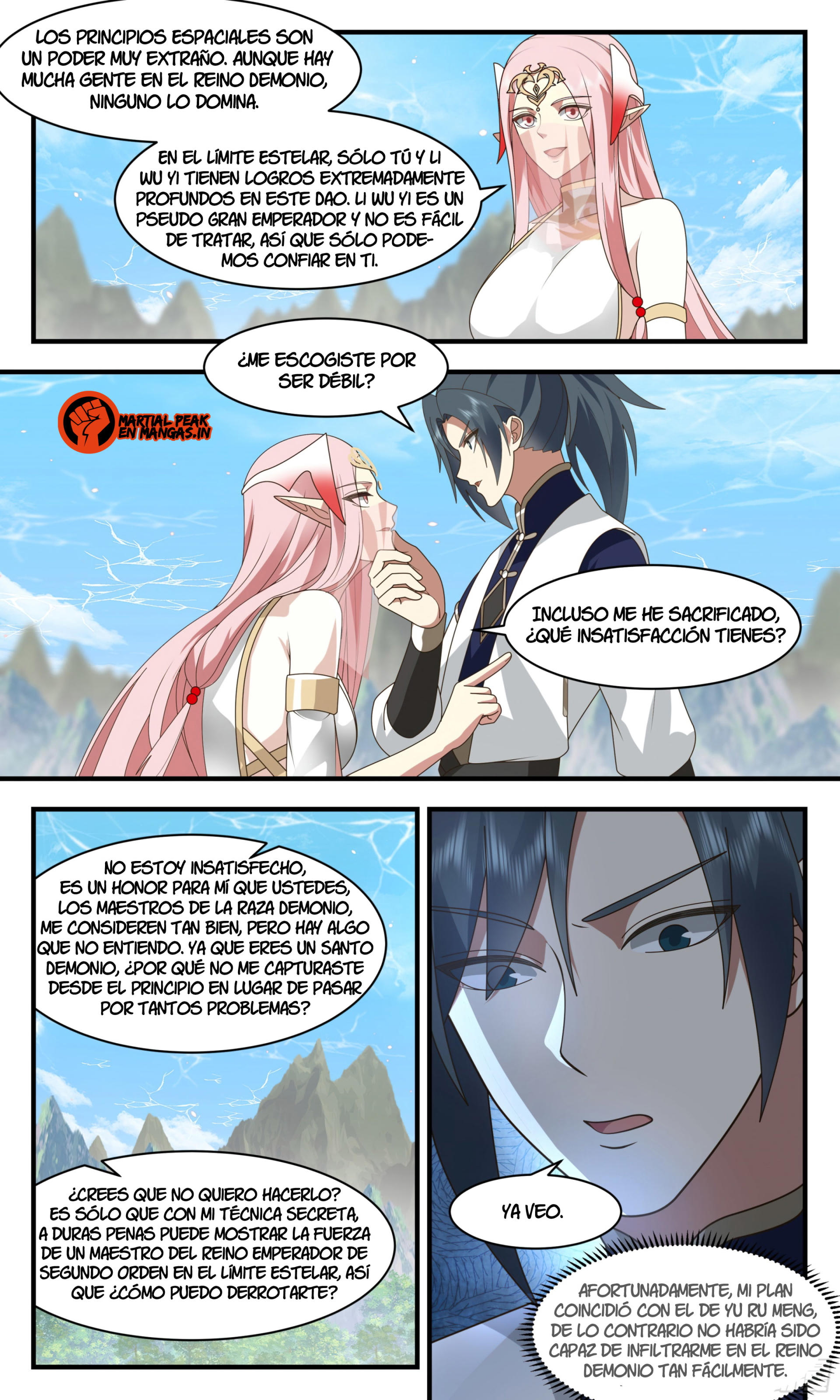 Martial Peak Capítulo 2363 - Página 6 en español