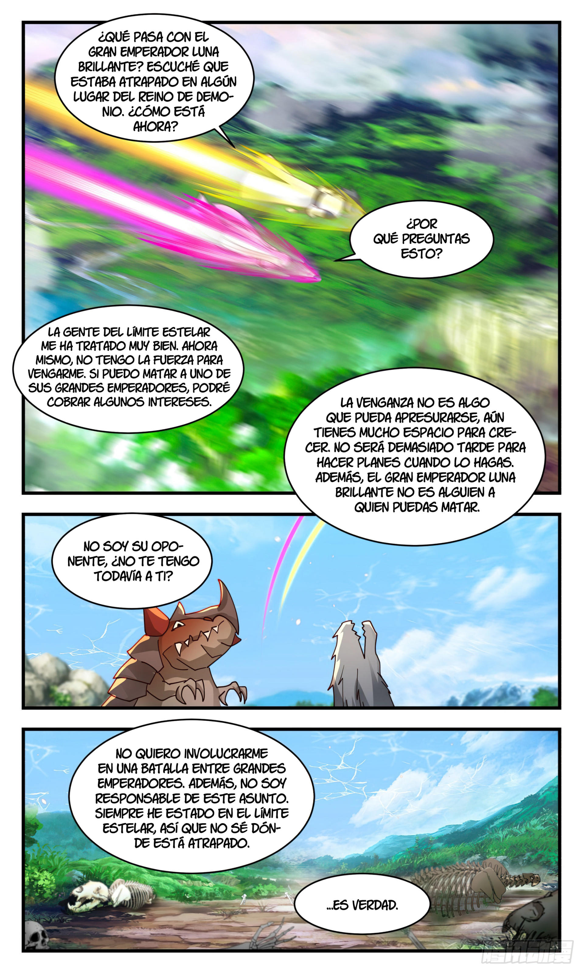 Martial Peak Capítulo 2364 - Página 3 en español