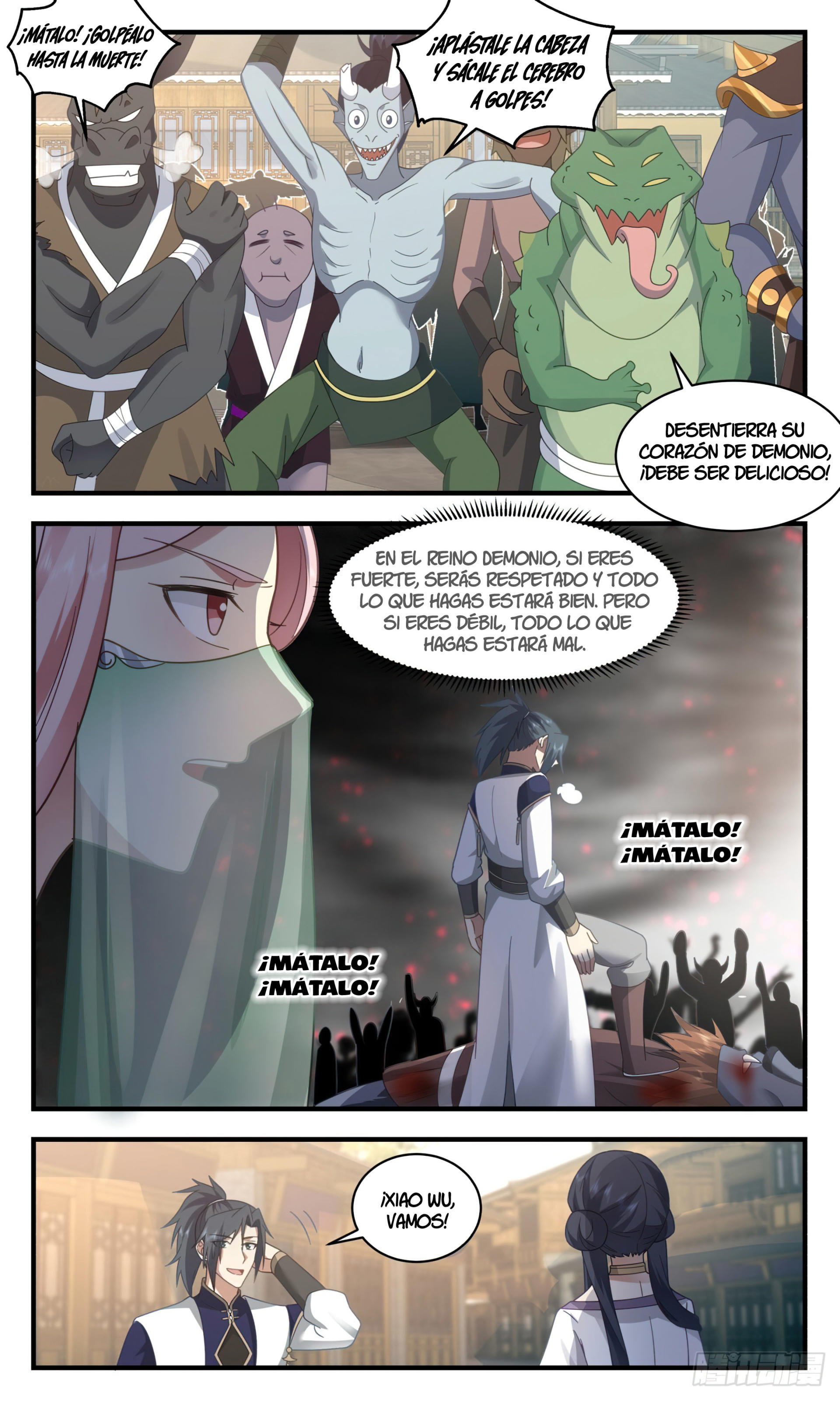 Martial Peak Capítulo 2365 - Página 12 en español
