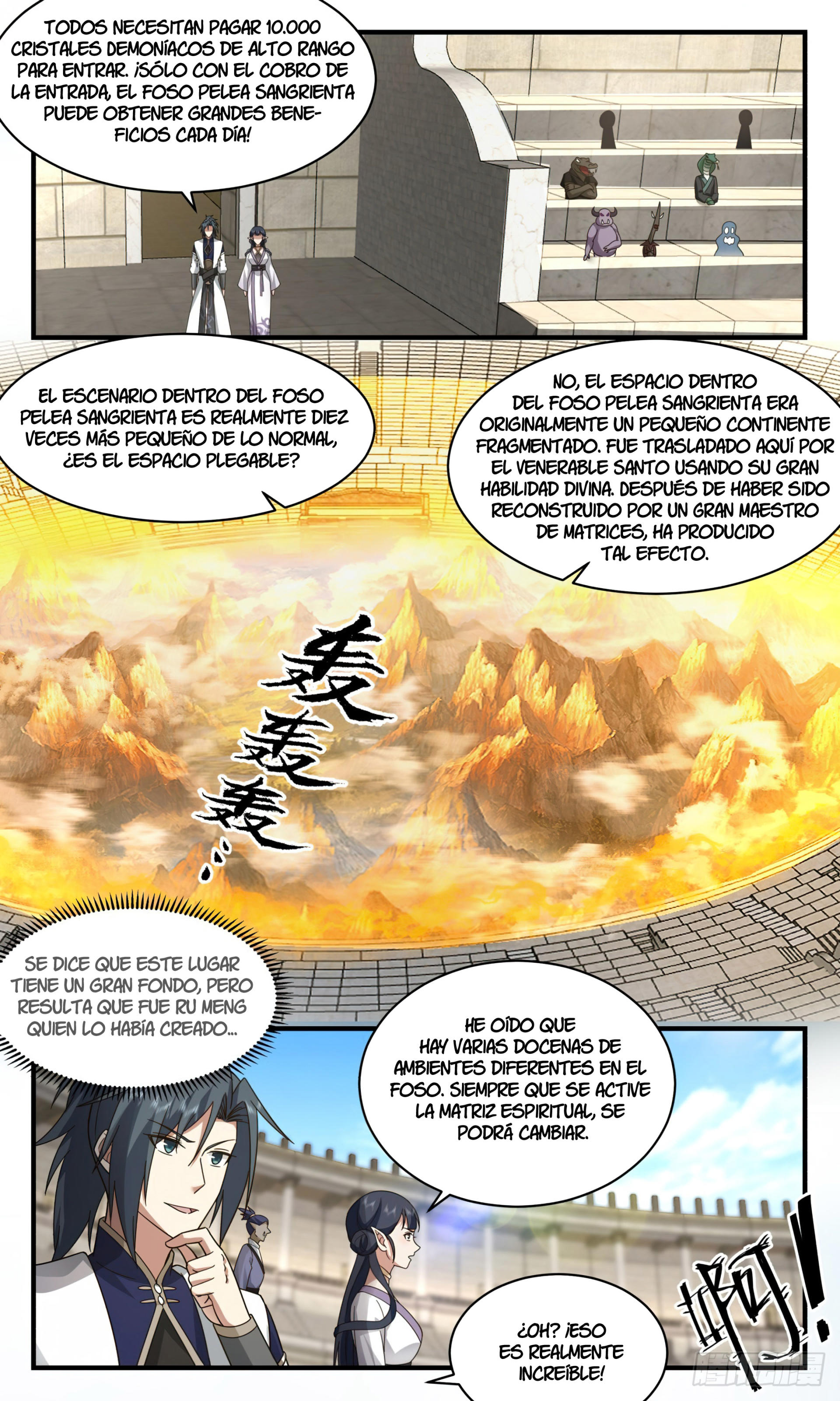 Martial Peak Capítulo 2366 - Página 12 en español