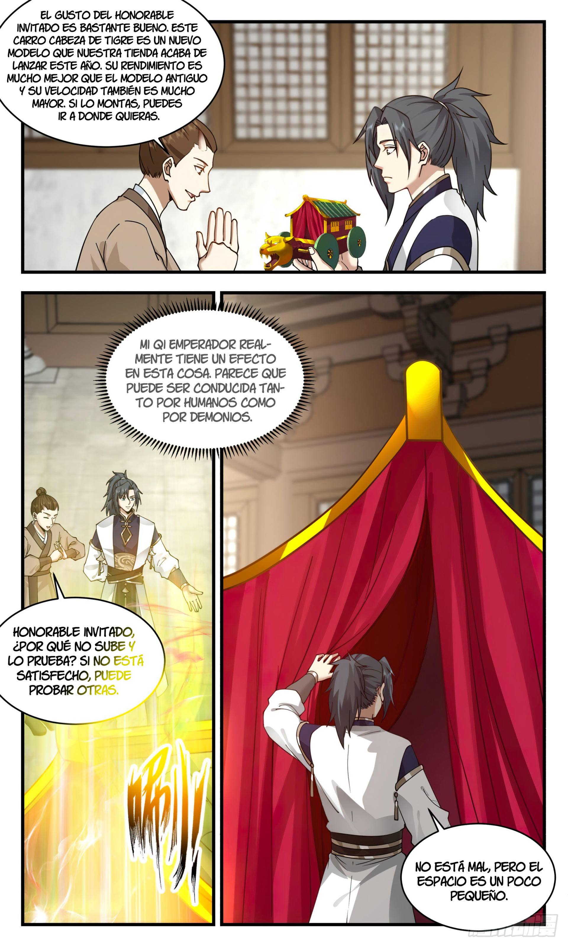 Martial Peak Capítulo 2366 - Página 3 en español