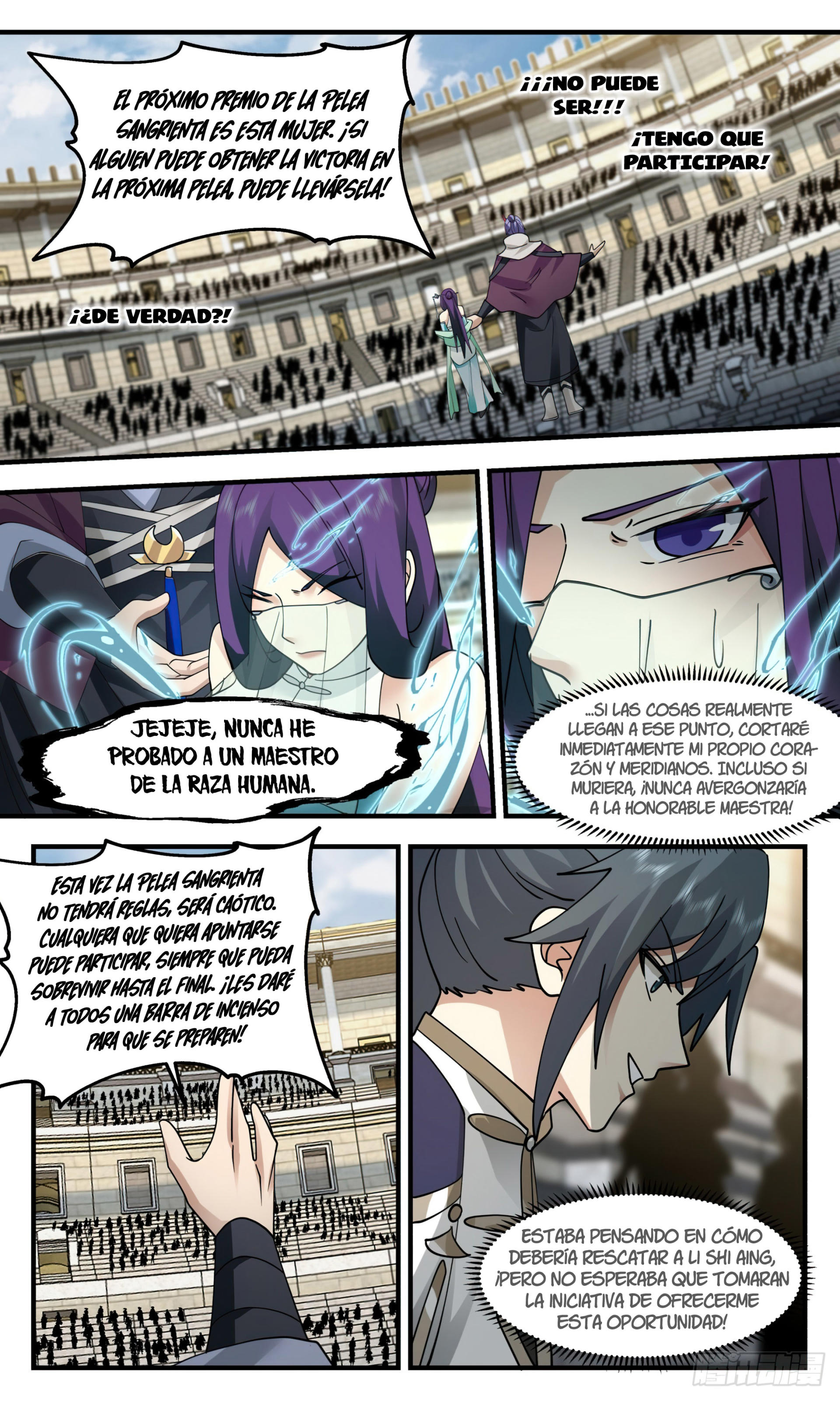 Martial Peak Capítulo 2367 - Página 11 en español