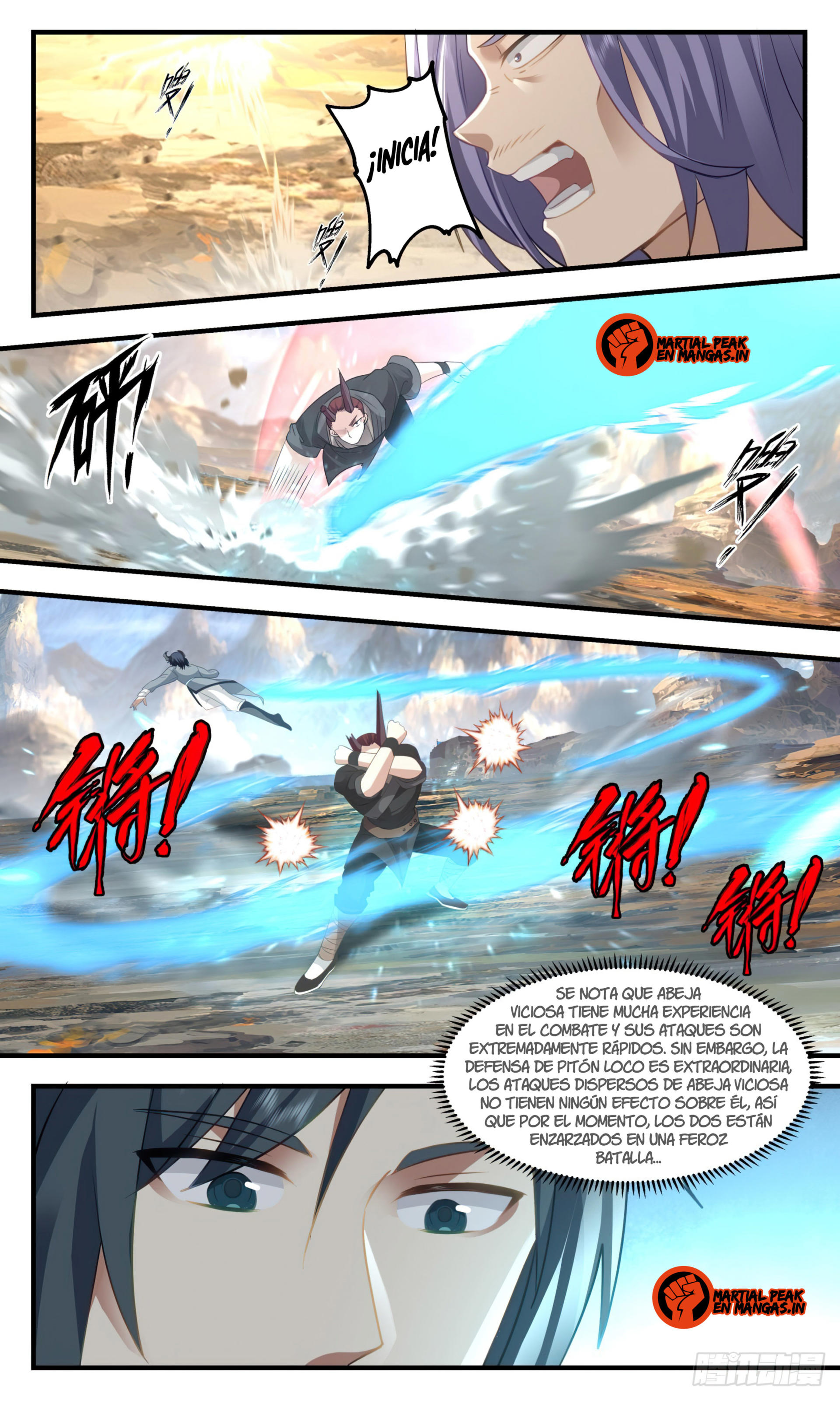 Martial Peak Capítulo 2367 - Página 5 en español