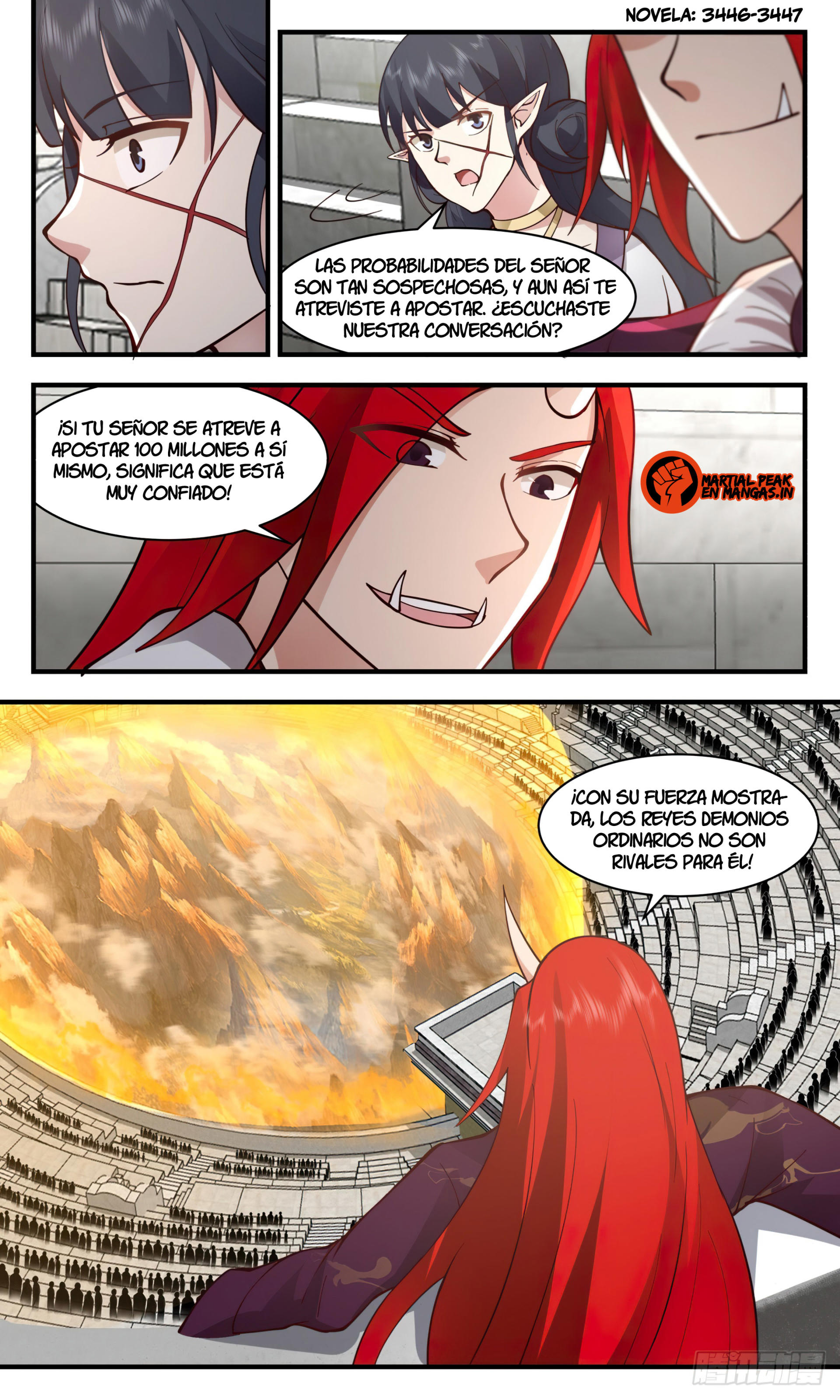 Martial Peak Capítulo 2368 - Página 13 en español