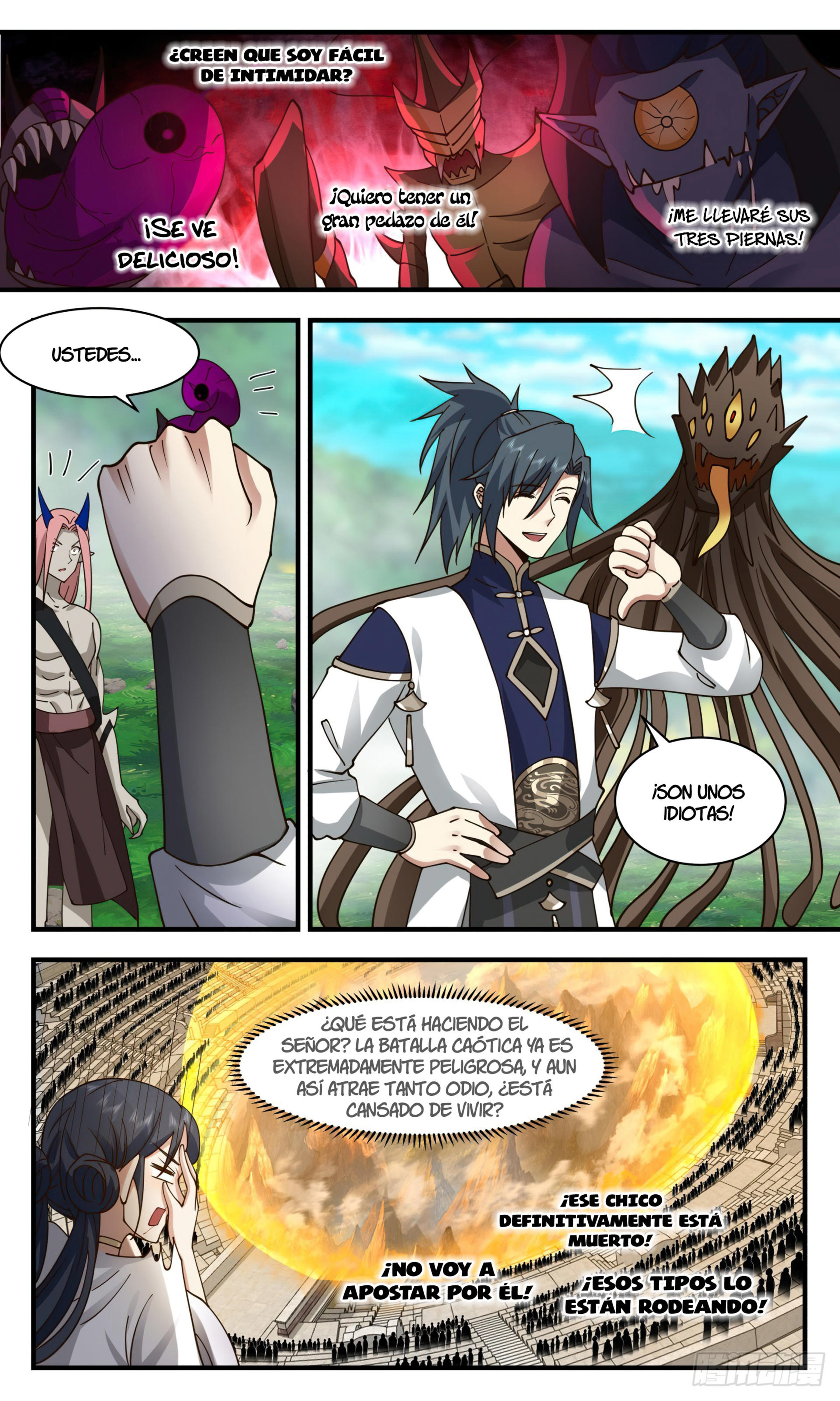 Martial Peak Capítulo 2368 - Página 5 en español