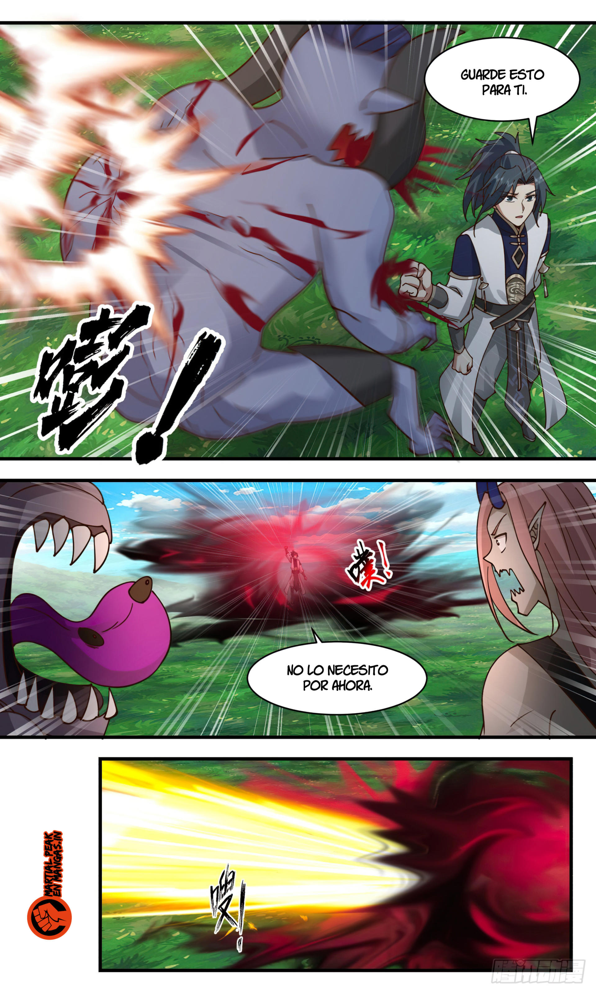 Martial Peak Capítulo 2368 - Página 8 en español