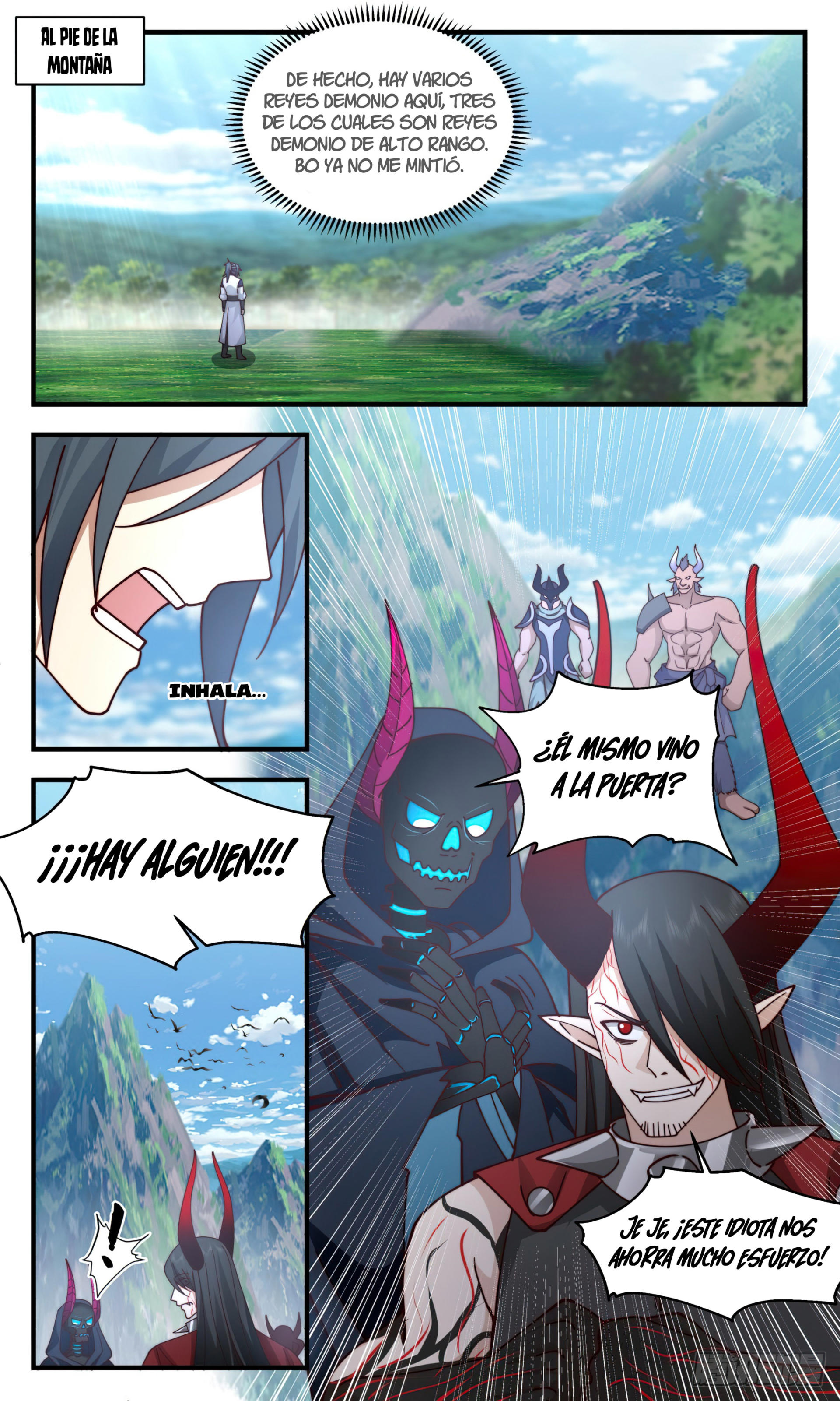 Martial Peak Capítulo 2371 - Página 8 en español