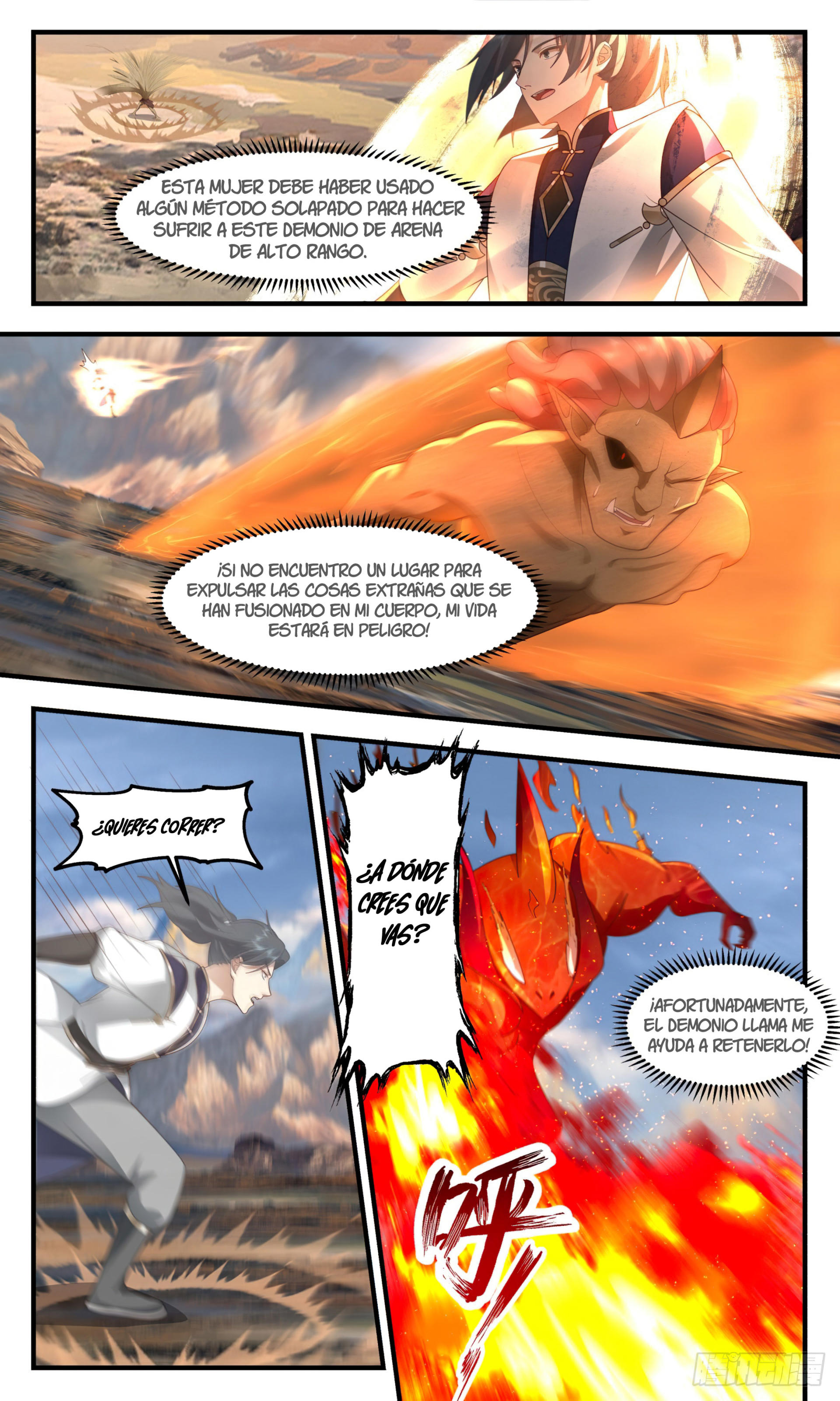 Martial Peak Capítulo 2373 - Página 12 en español
