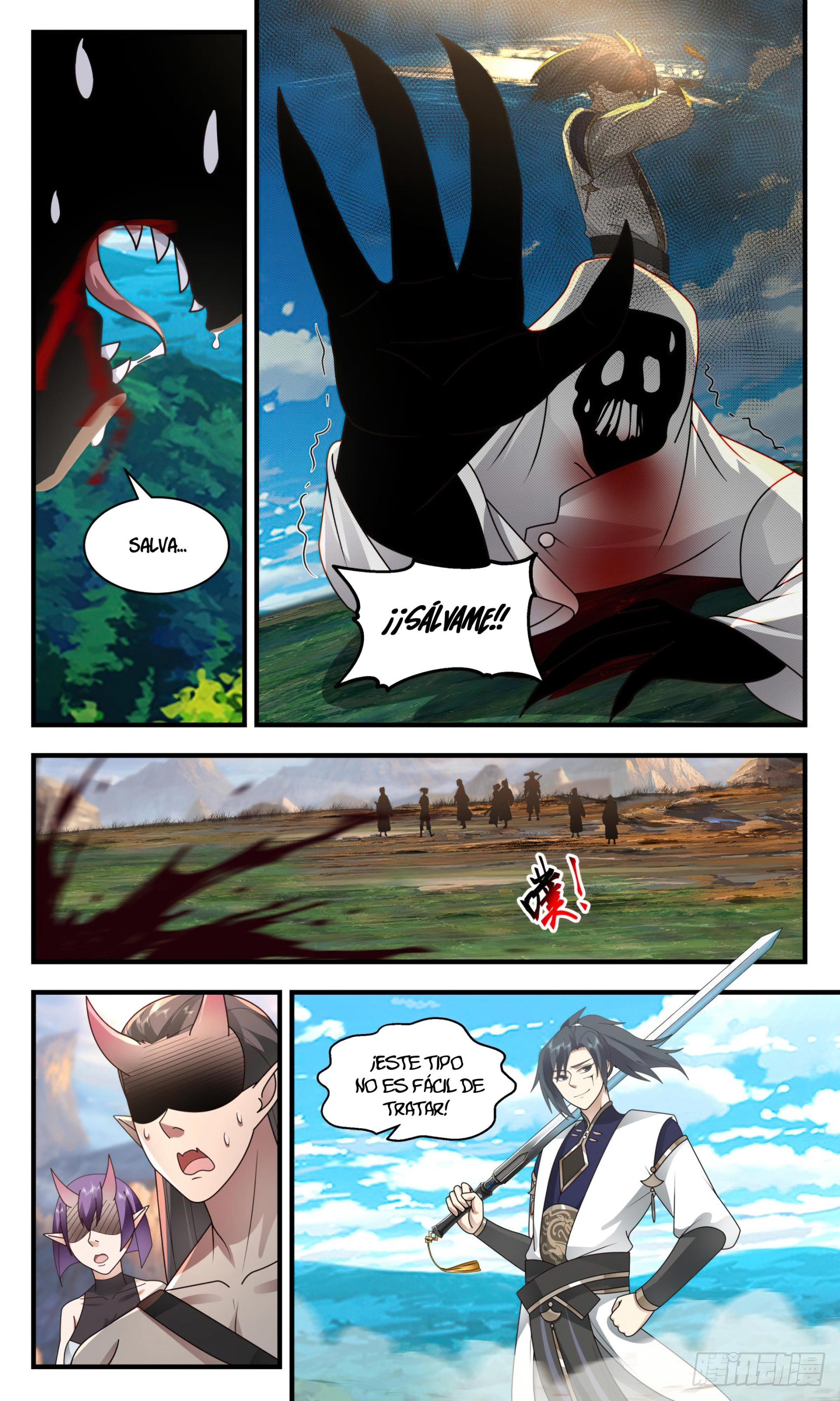 Martial Peak Capítulo 2373 - Página 3 en español