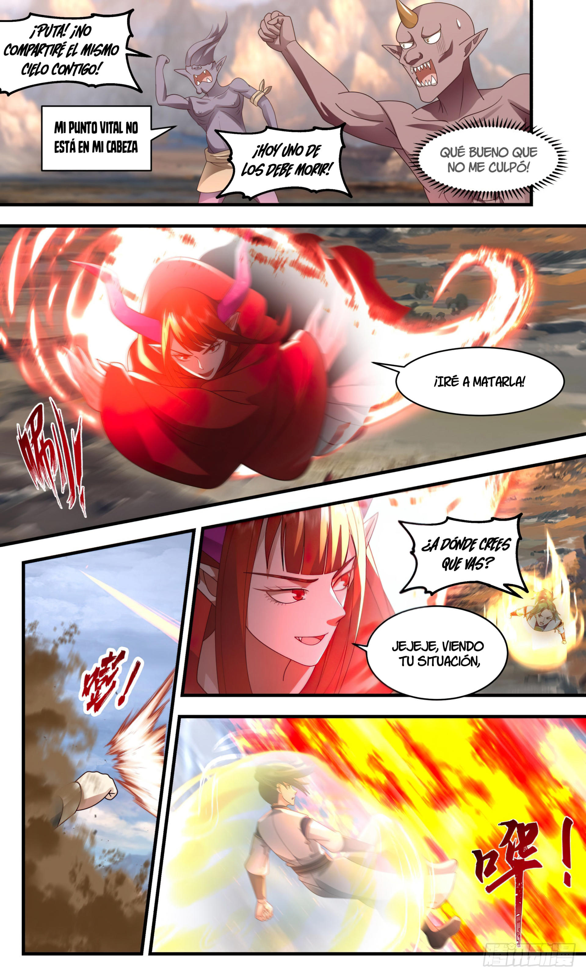 Martial Peak Capítulo 2373 - Página 8 en español
