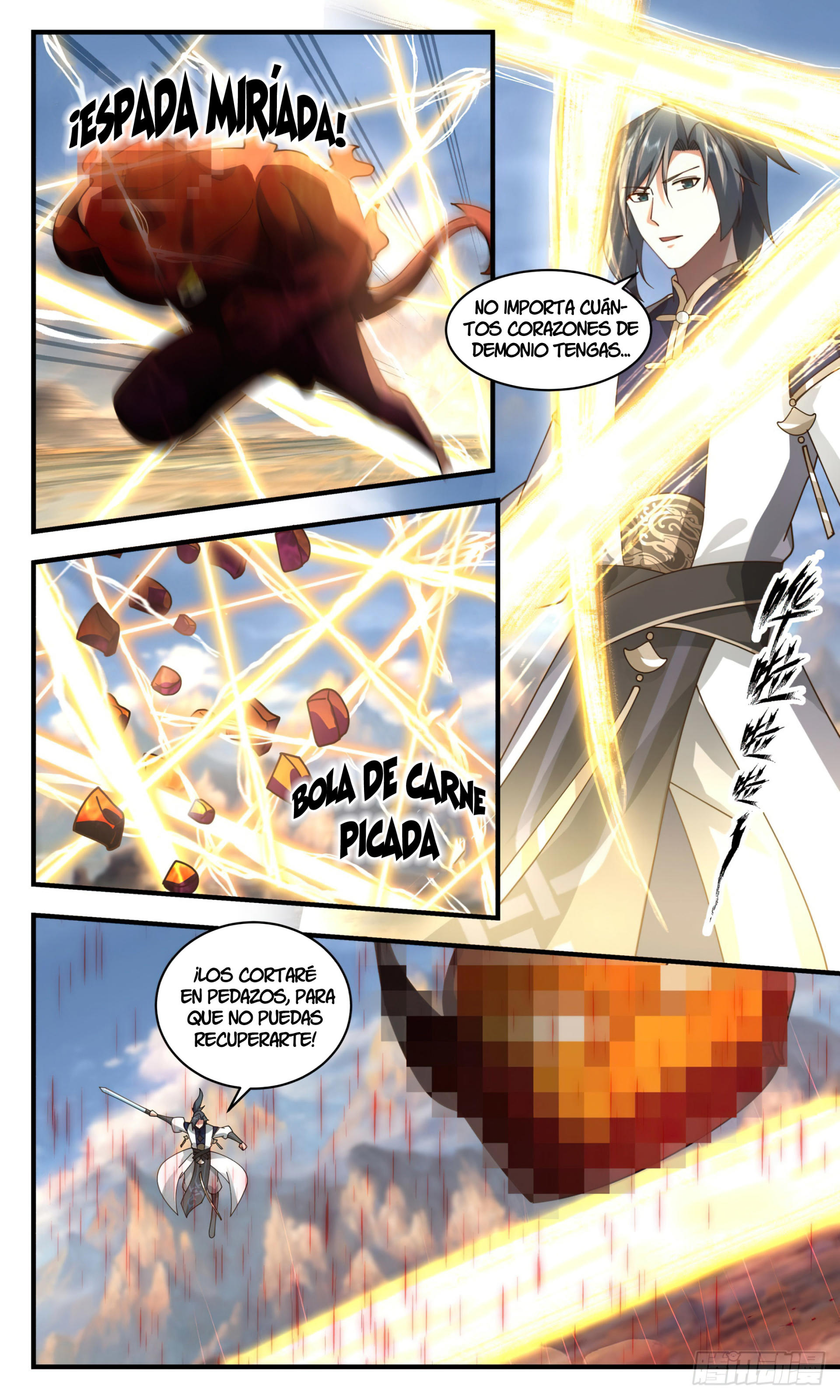 Martial Peak Capítulo 2374 - Página 8 en español