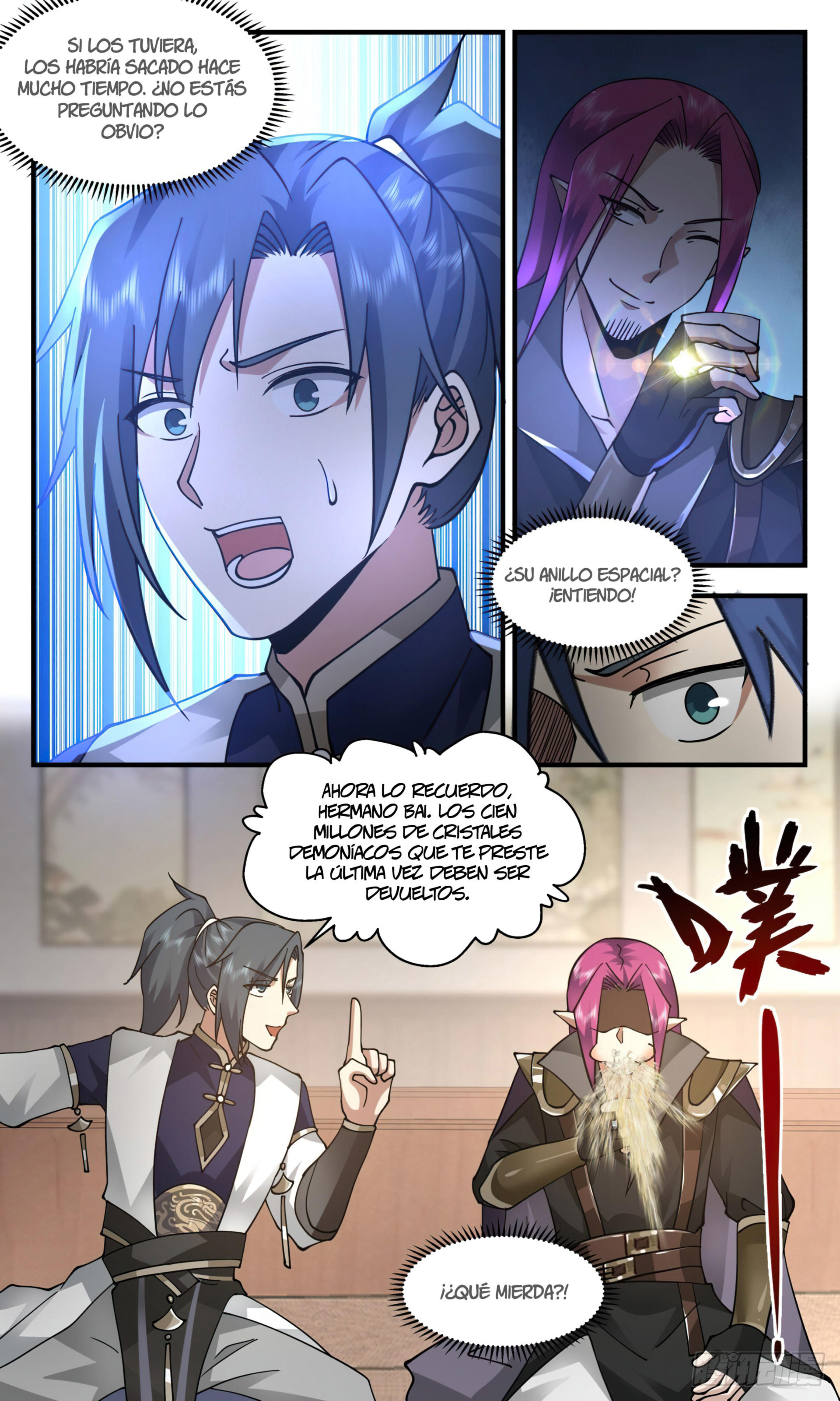 Martial Peak Capítulo 2376 - Página 10 en español
