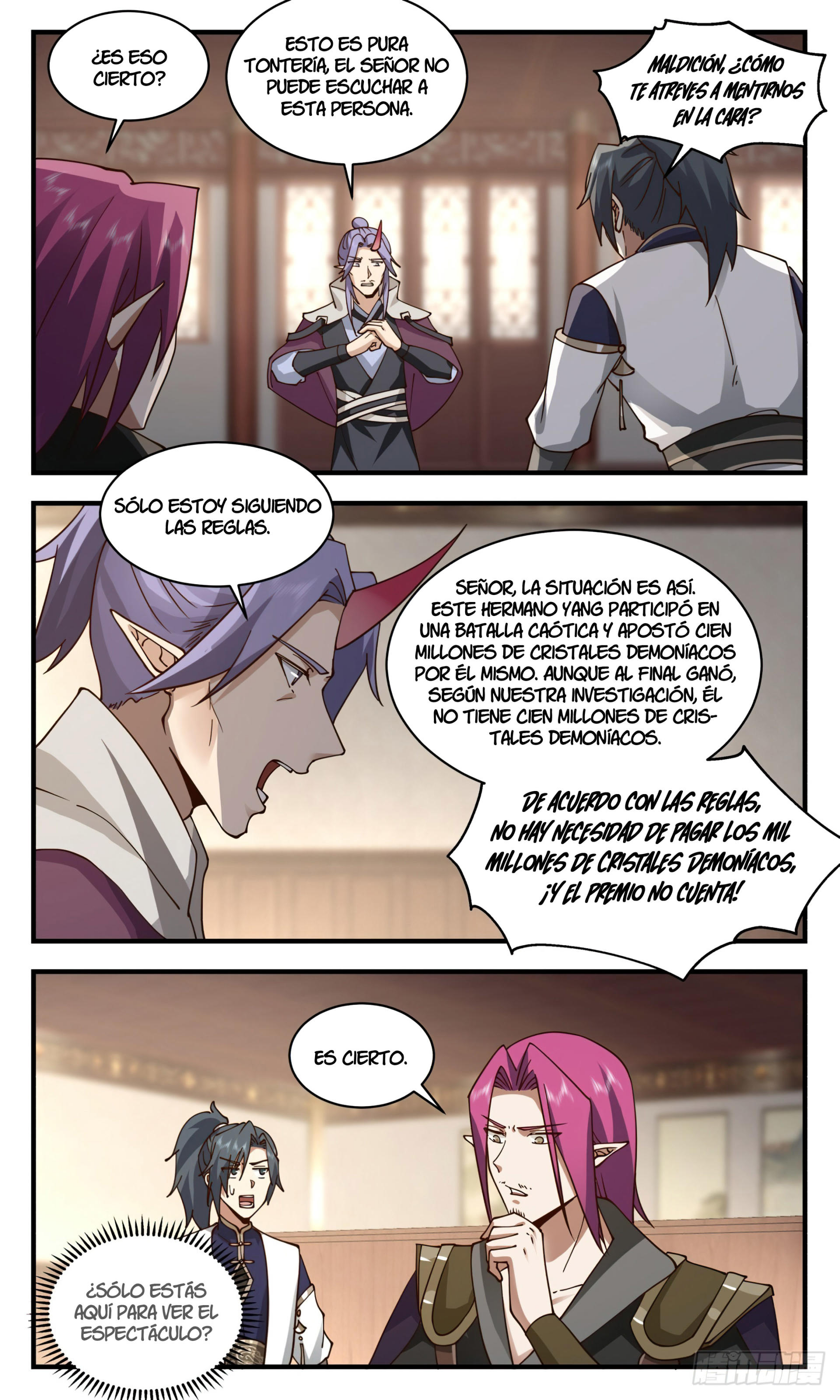 Martial Peak Capítulo 2376 - Página 8 en español
