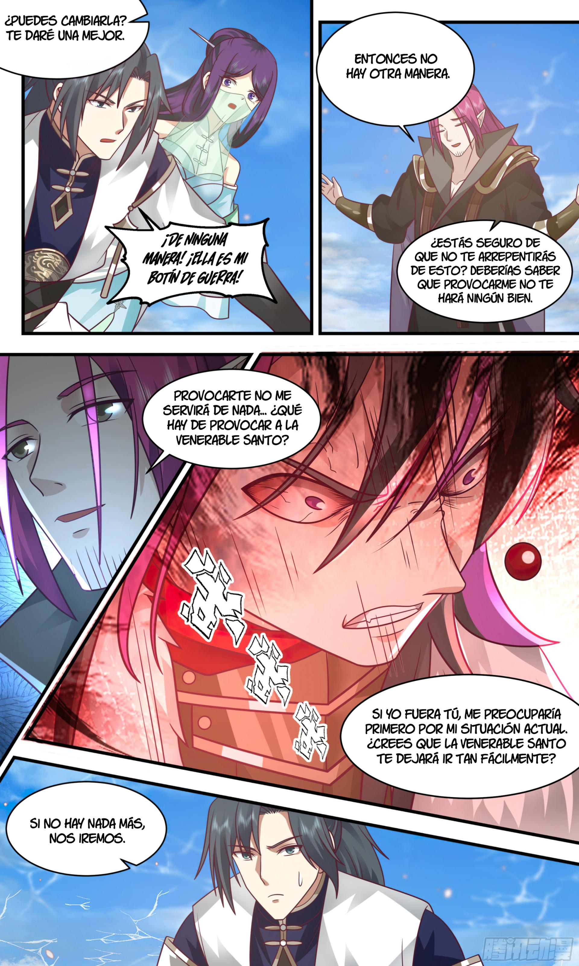 Martial Peak Capítulo 2377 - Página 9 en español