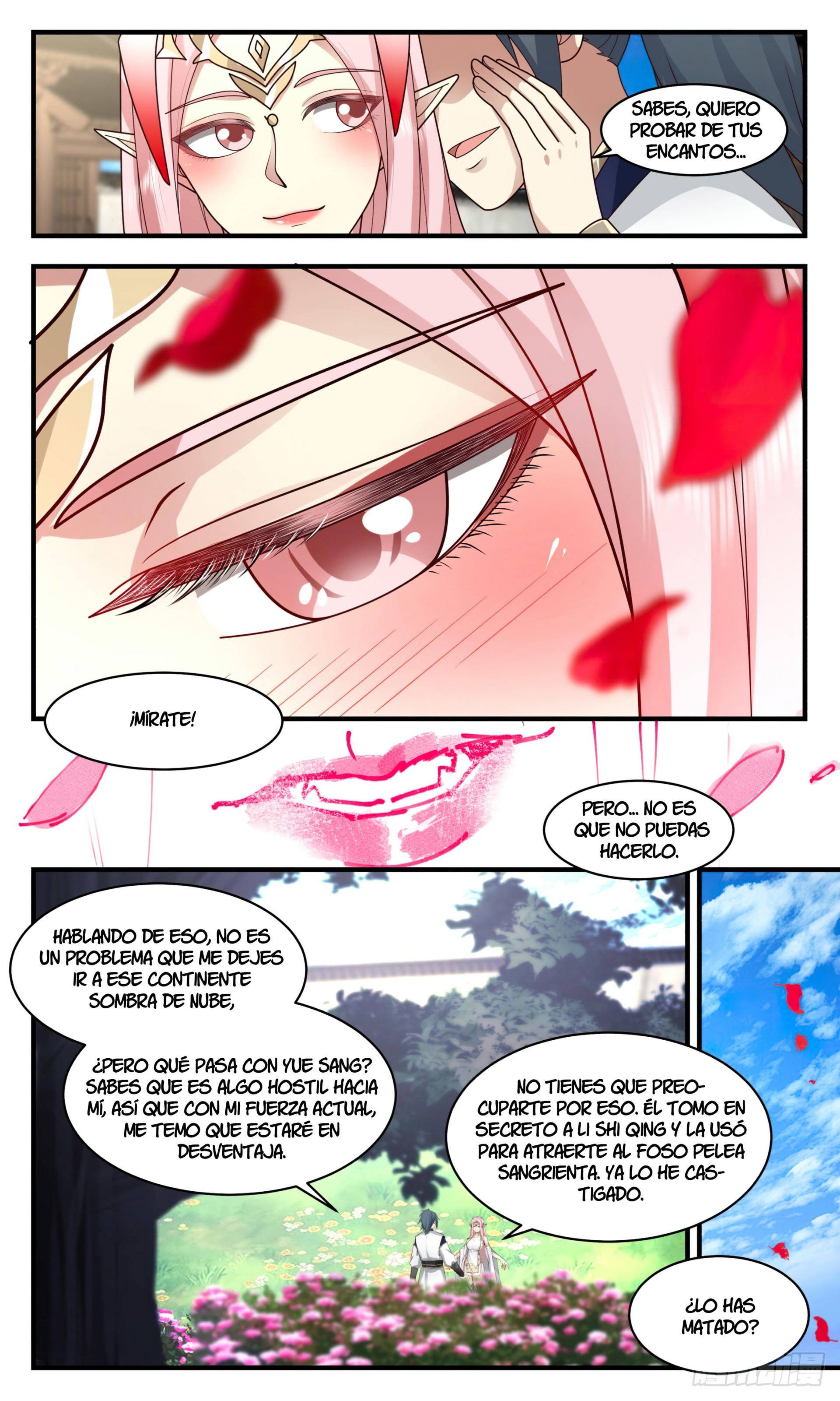 Martial Peak Capítulo 2378 - Página 11 en español
