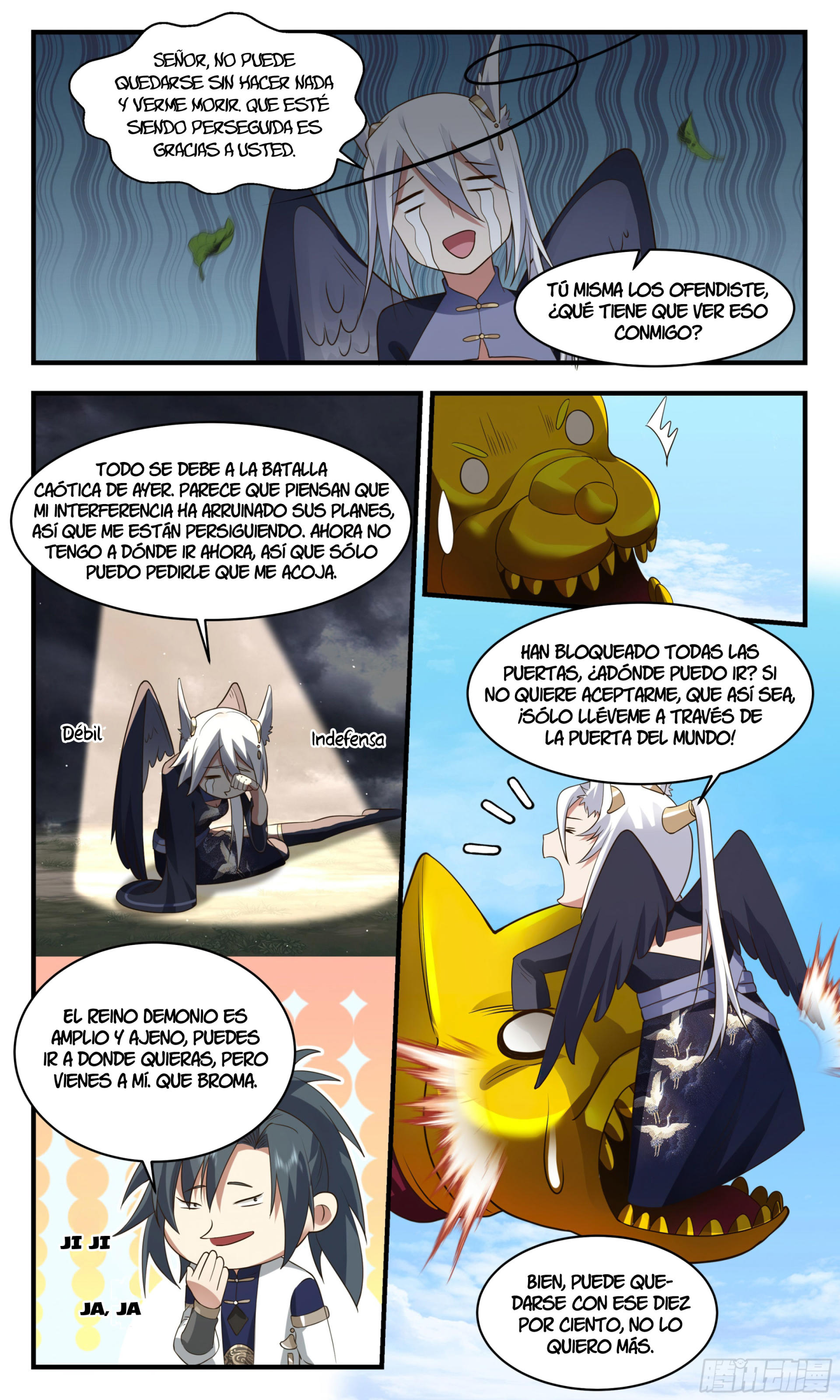 Martial Peak Capítulo 2379 - Página 10 en español