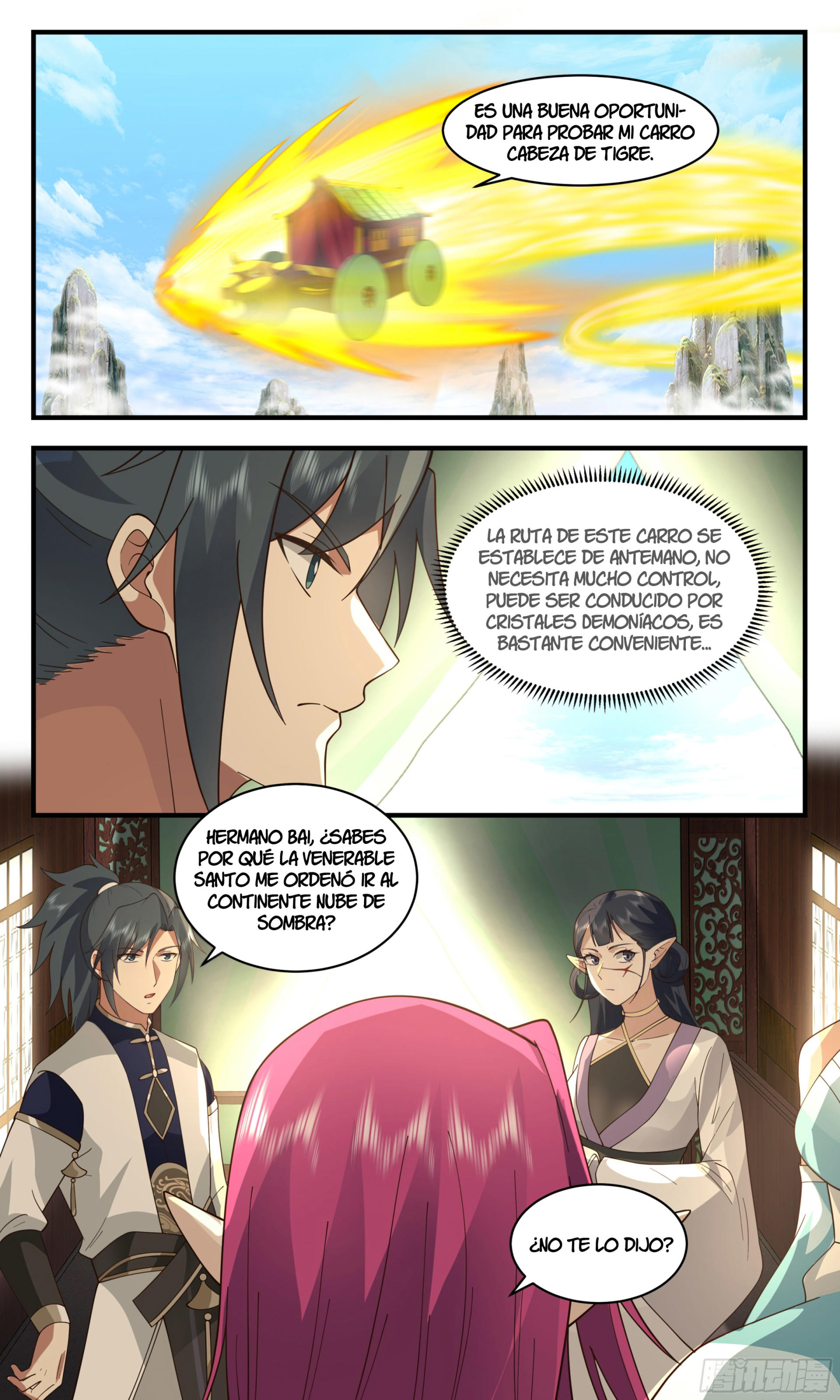 Martial Peak Capítulo 2379 - Página 3 en español