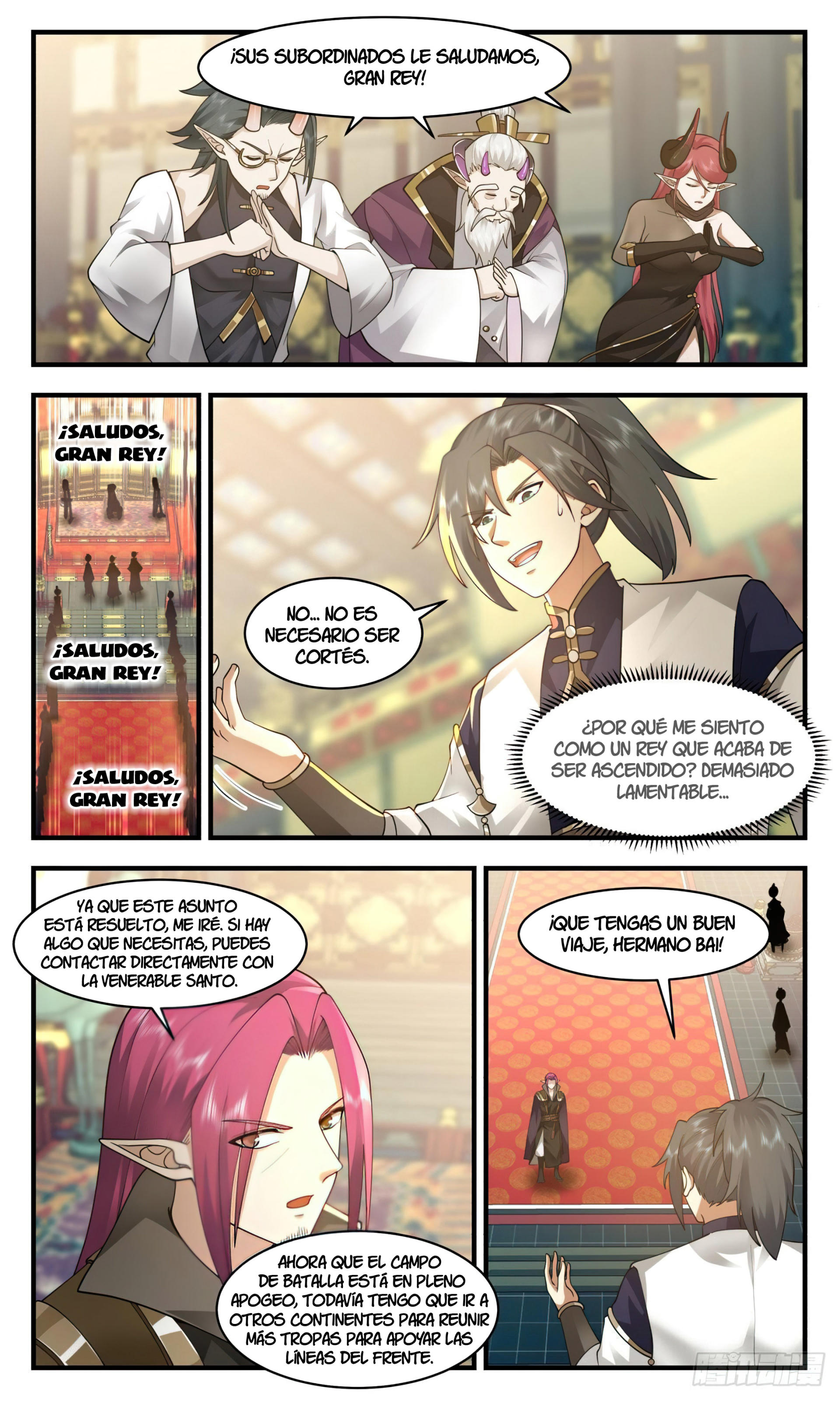 Martial Peak Capítulo 2380 - Página 10 en español