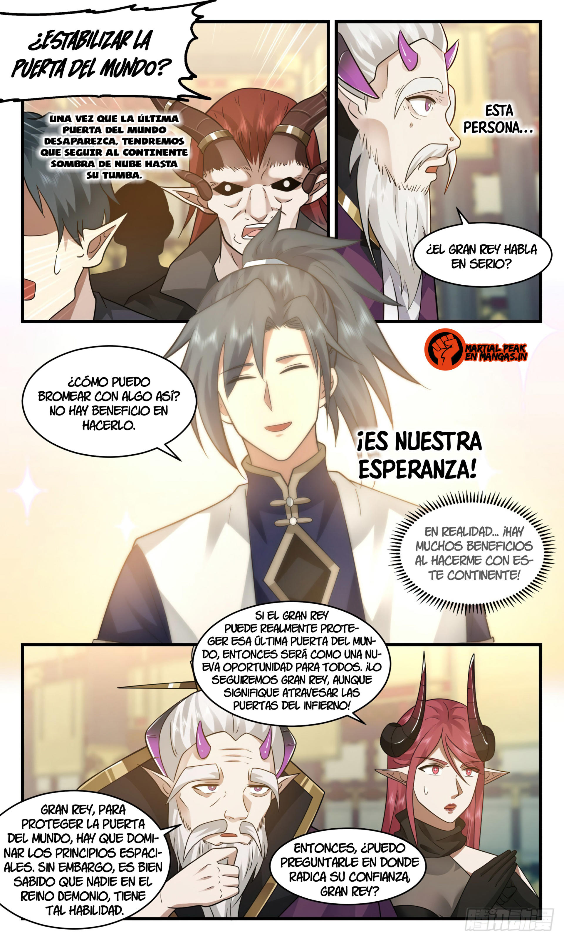Martial Peak Capítulo 2380 - Página 12 en español