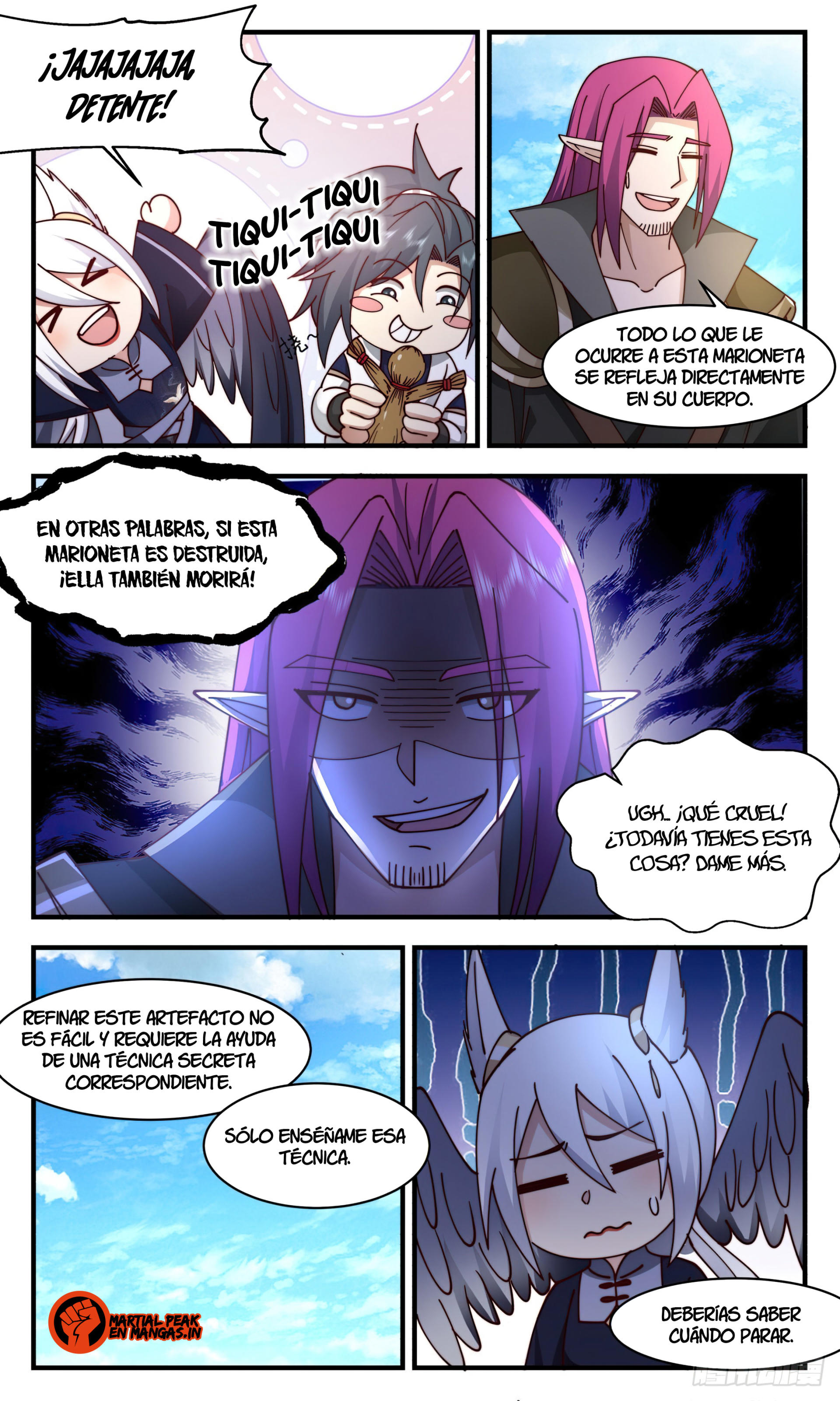Martial Peak Capítulo 2380 - Página 3 en español
