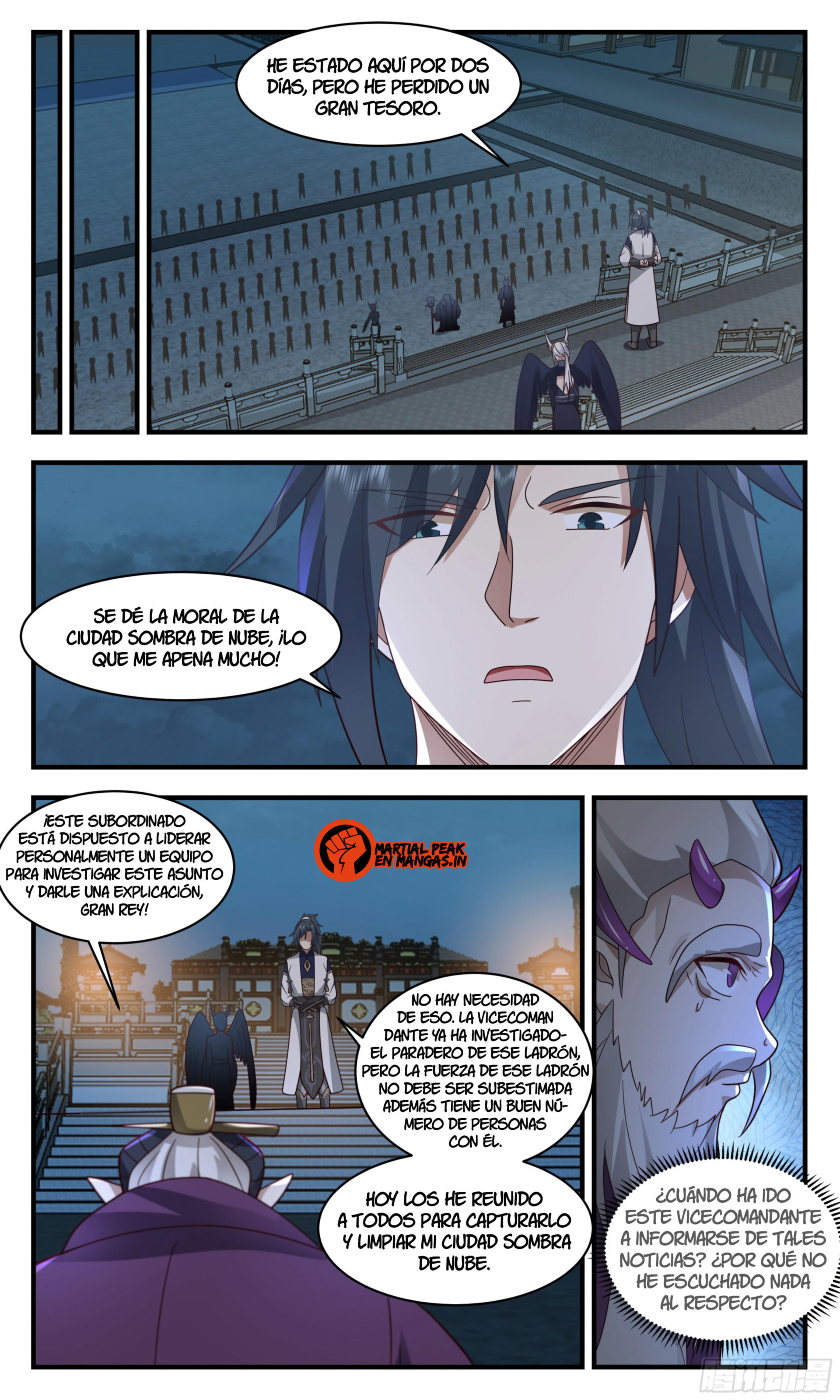 Martial Peak Capítulo 2381 - Página 9 en español
