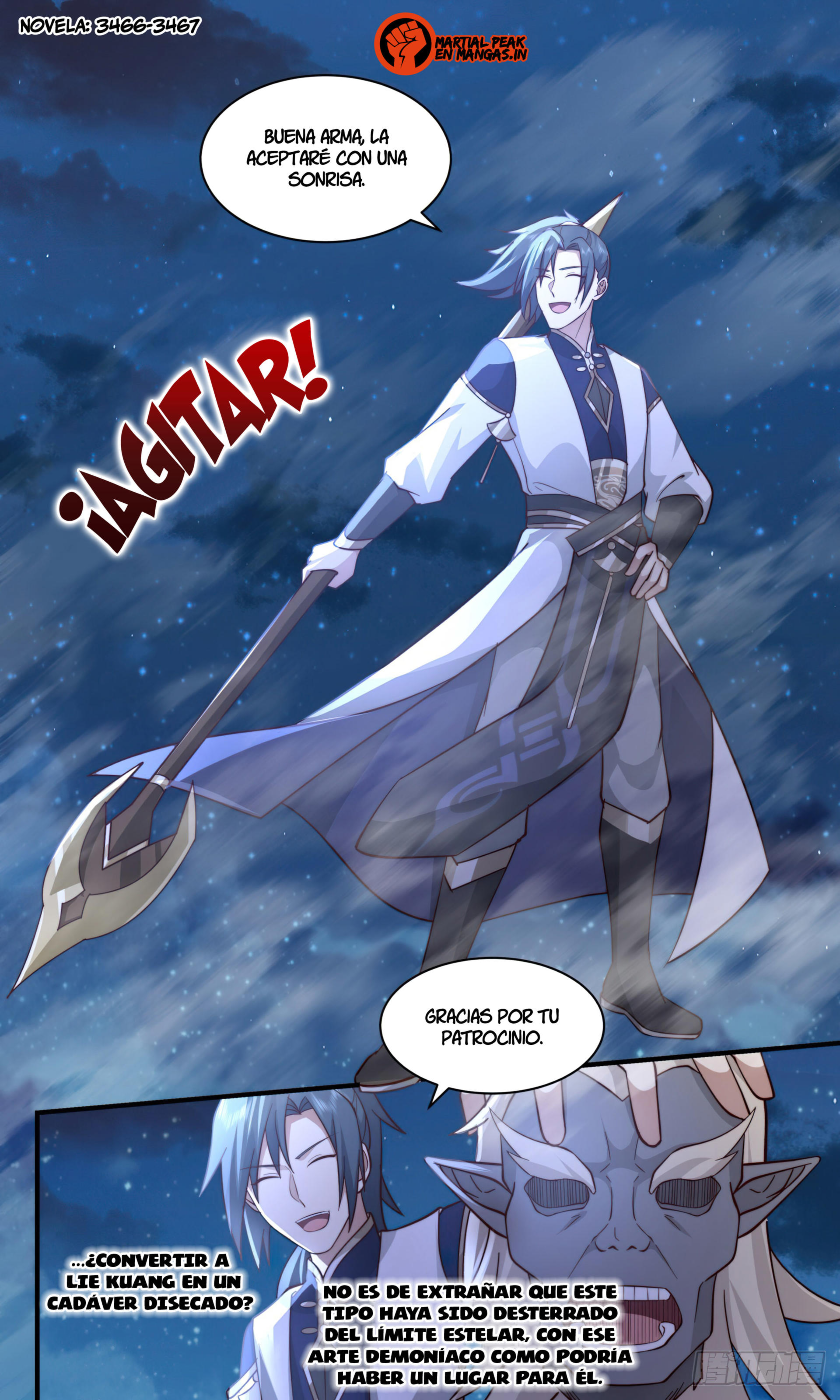 Martial Peak Capítulo 2383 - Página 13 en español